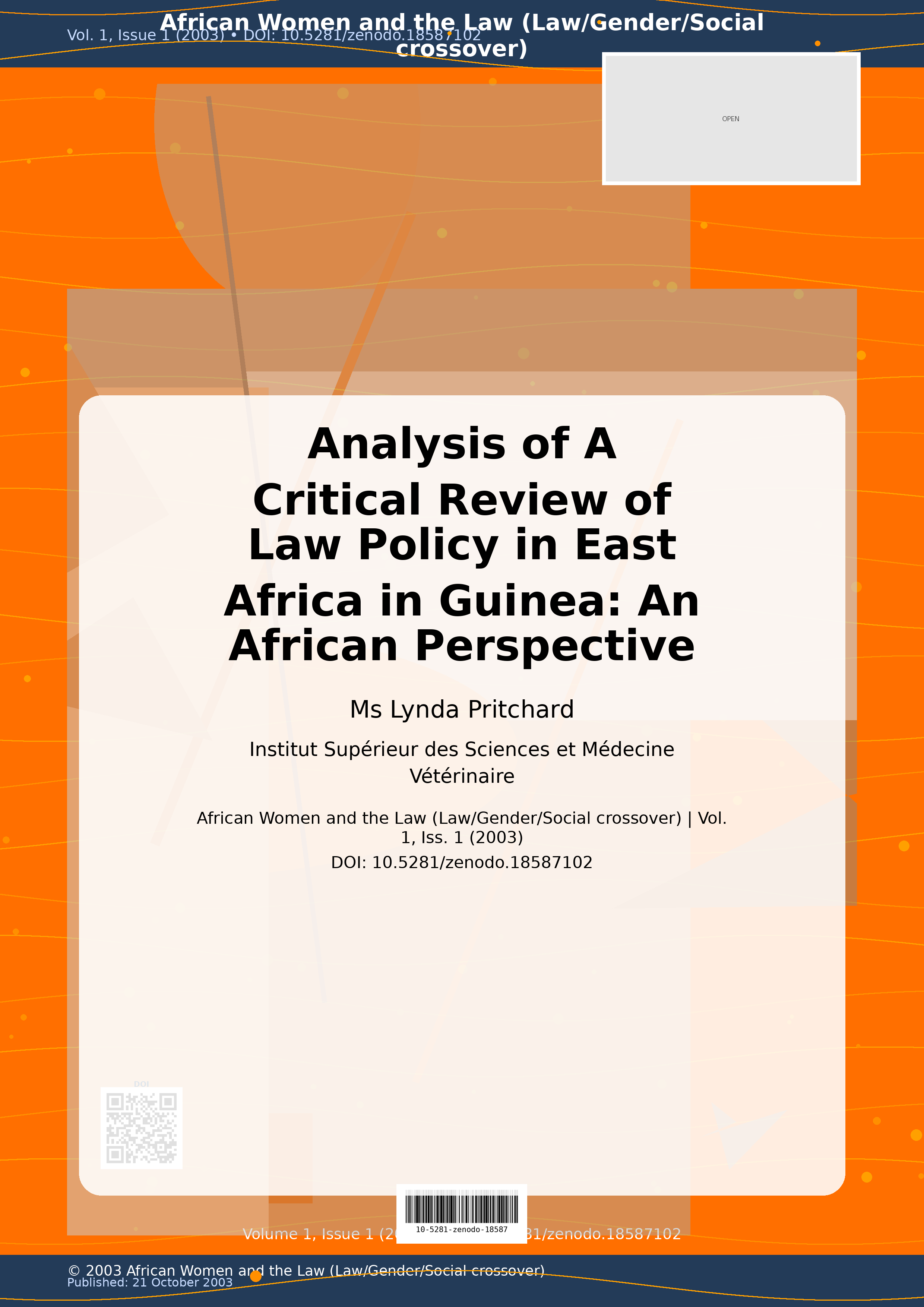 Cover image for: Analysis of A Critical Review of Law Policy in East Africa i