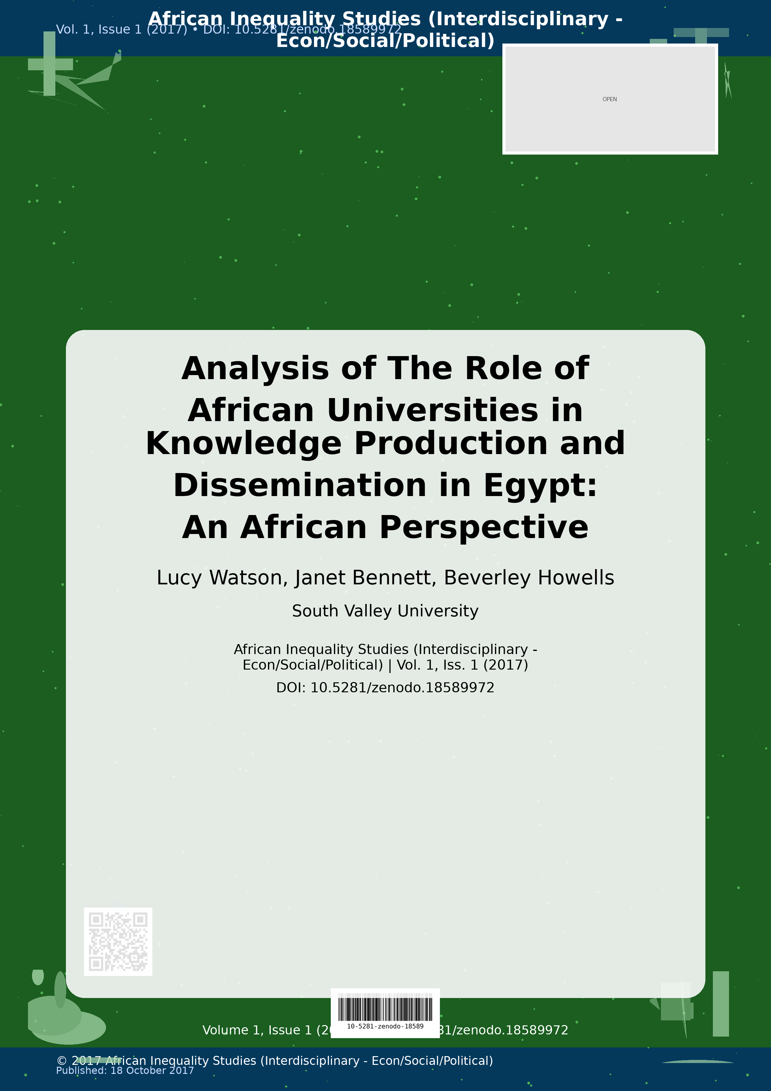 Cover image for: Analysis of The Role of African Universities in Knowledge Pr