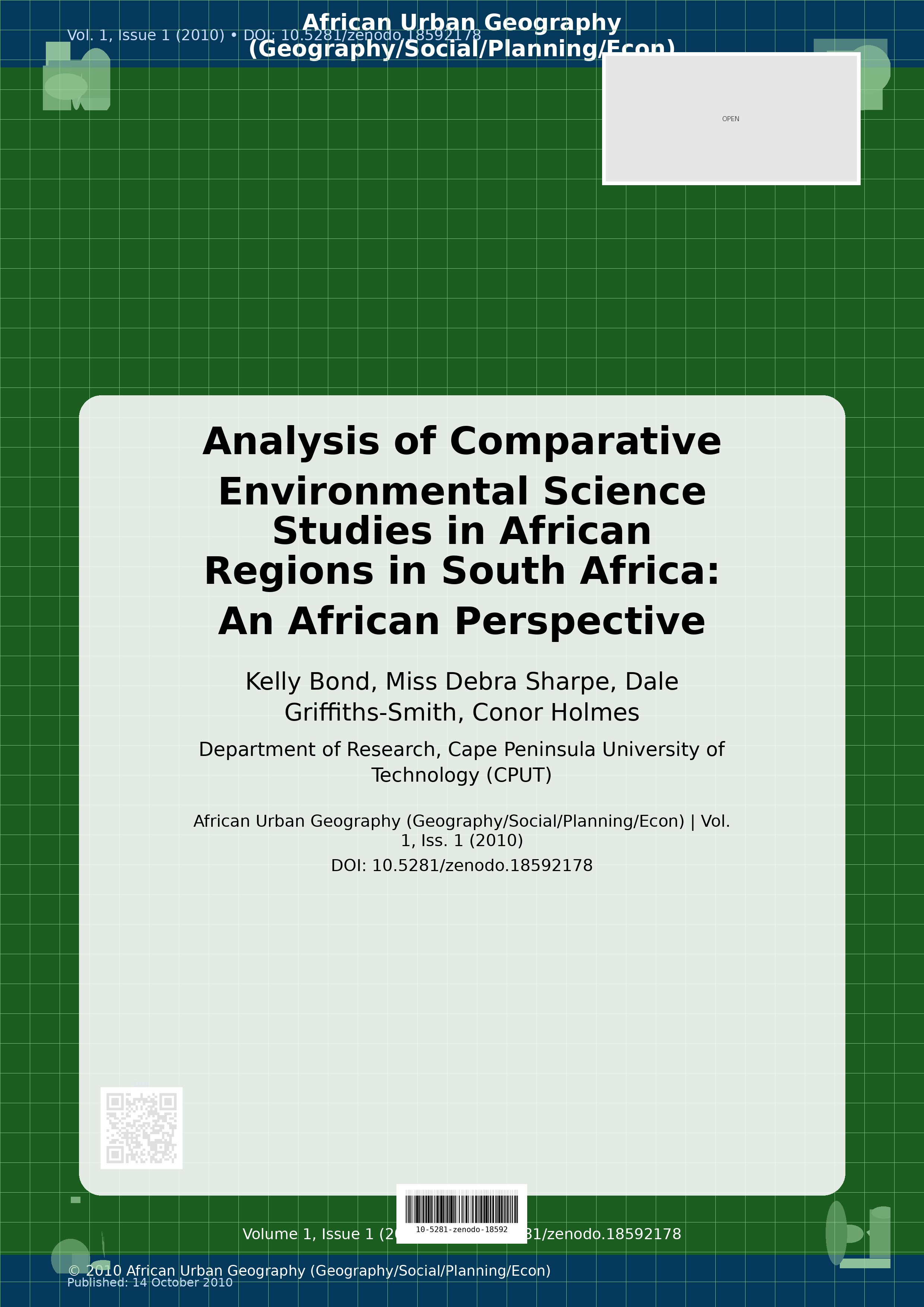 Cover image for: Analysis of Comparative Environmental Science Studies in Afr
