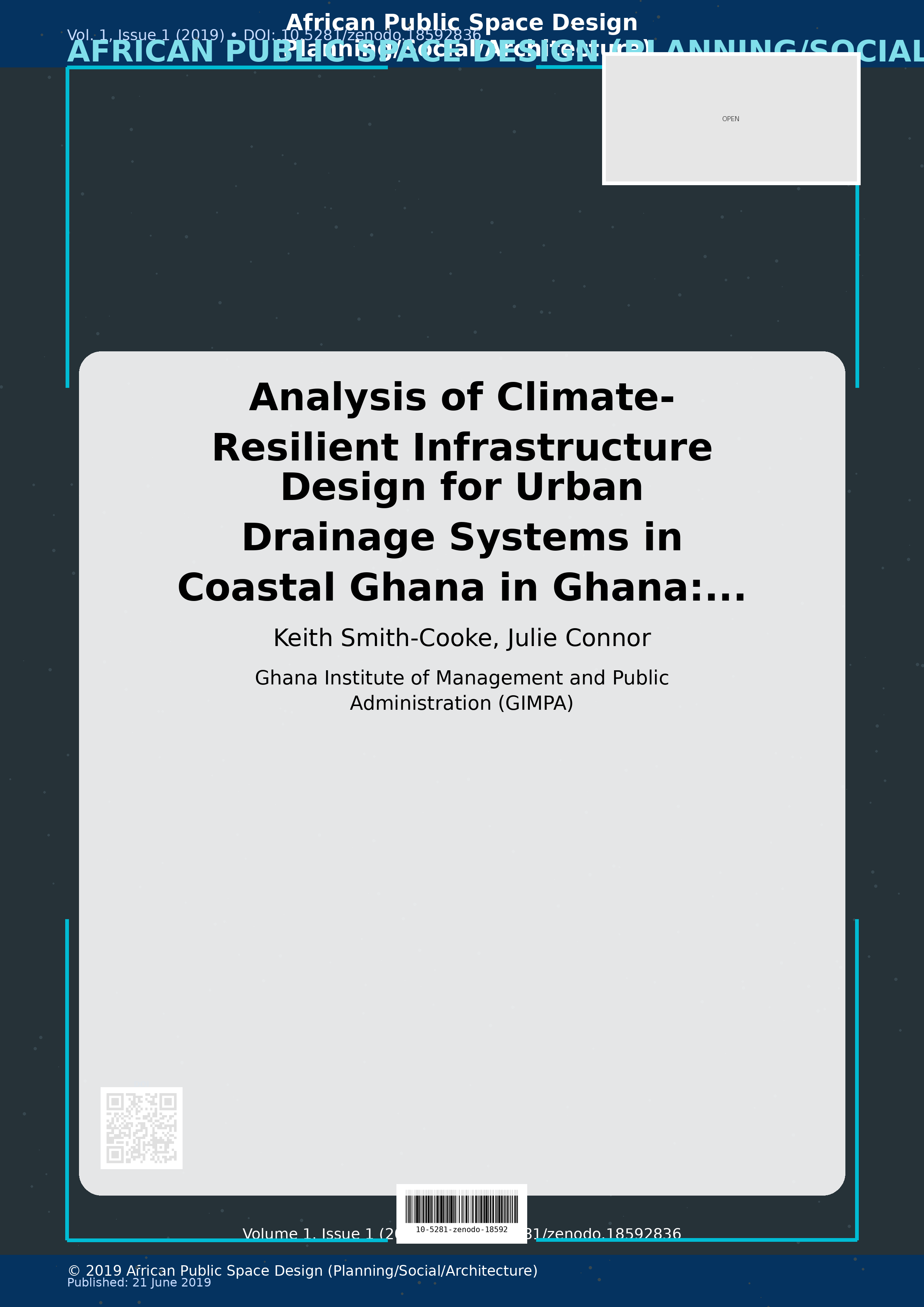 Cover image for: Analysis of Climate-Resilient Infrastructure Design for Urba