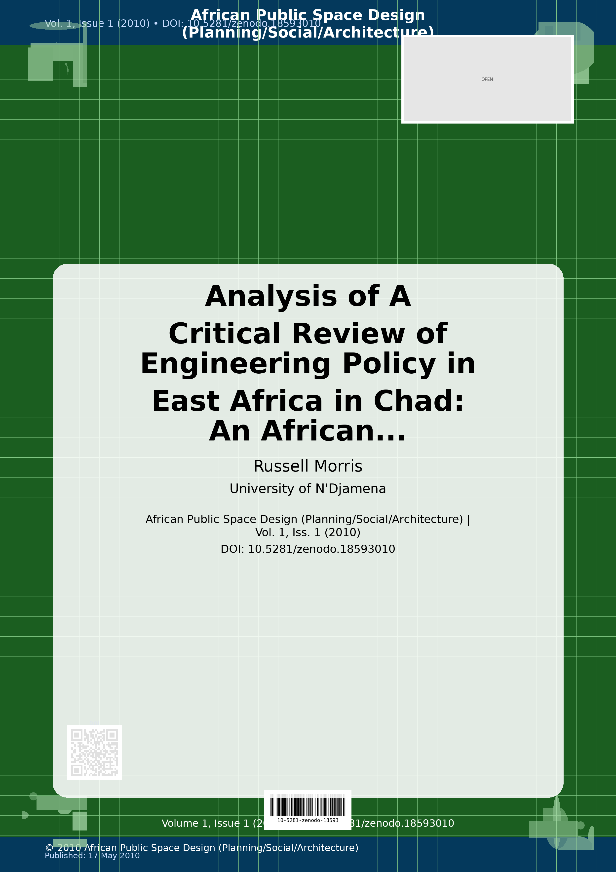 Cover image for: Analysis of A Critical Review of Engineering Policy in East 