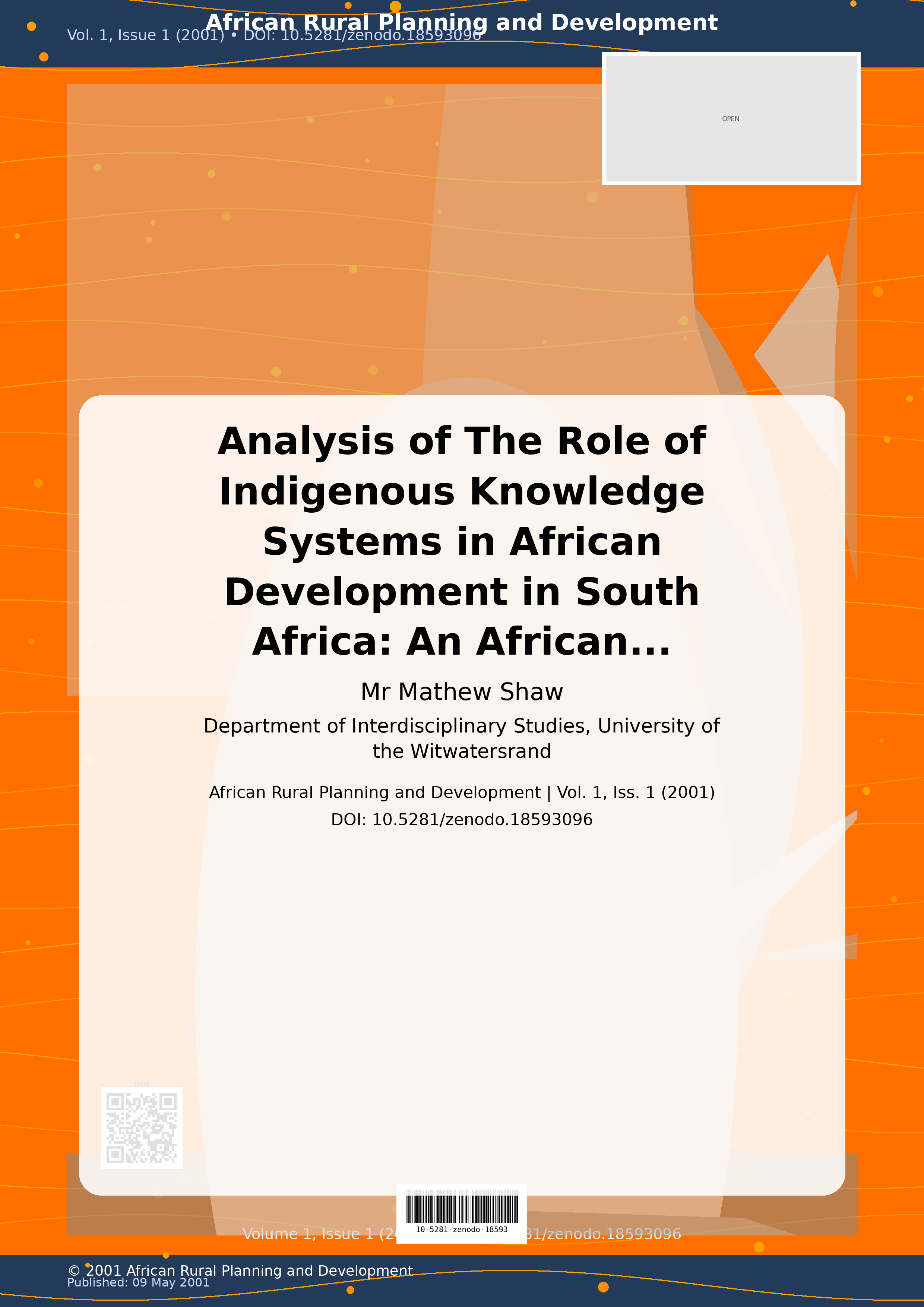 Cover image for: Analysis of The Role of Indigenous Knowledge Systems in Afri
