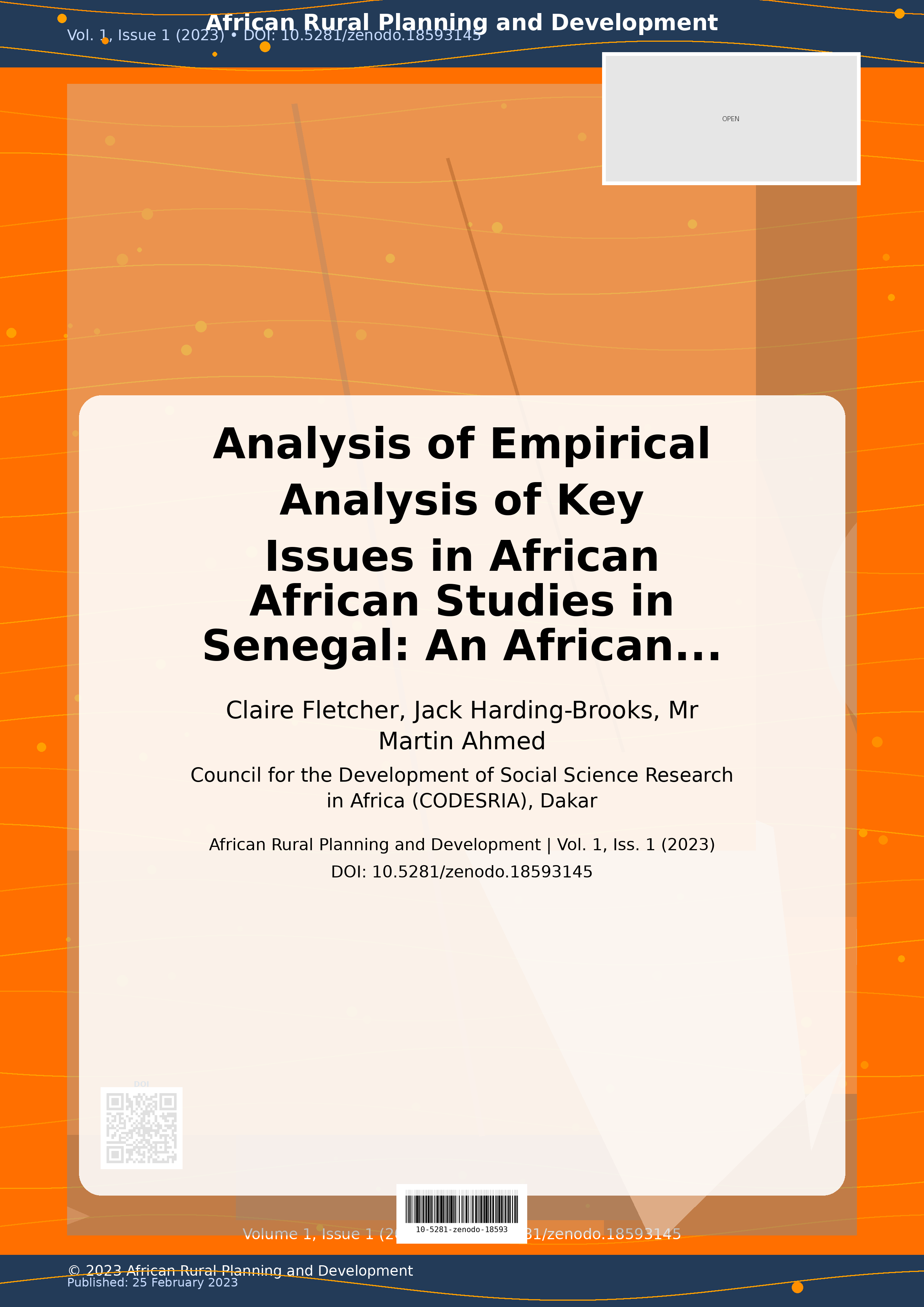 Cover image for: Analysis of Empirical Analysis of Key Issues in African Afri