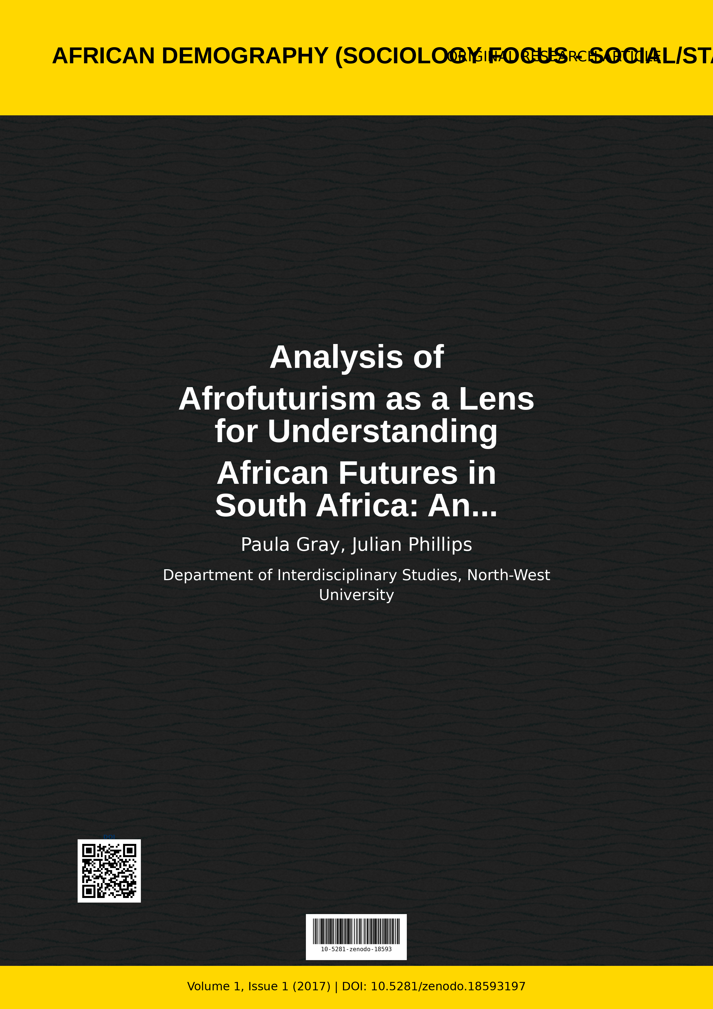 Cover image for: Analysis of Afrofuturism as a Lens for Understanding African