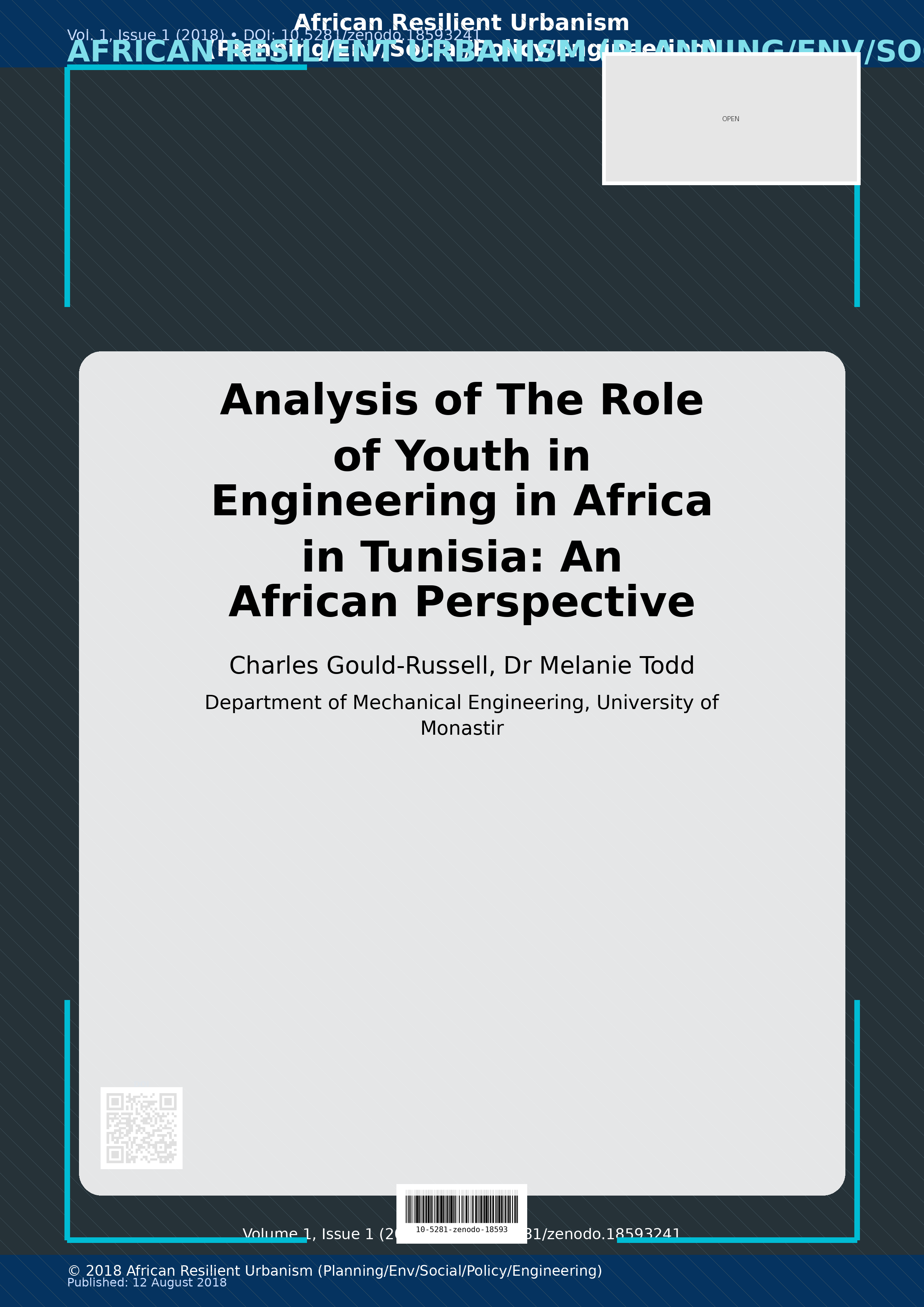 Cover image for: Analysis of The Role of Youth in Engineering in Africa in Tu