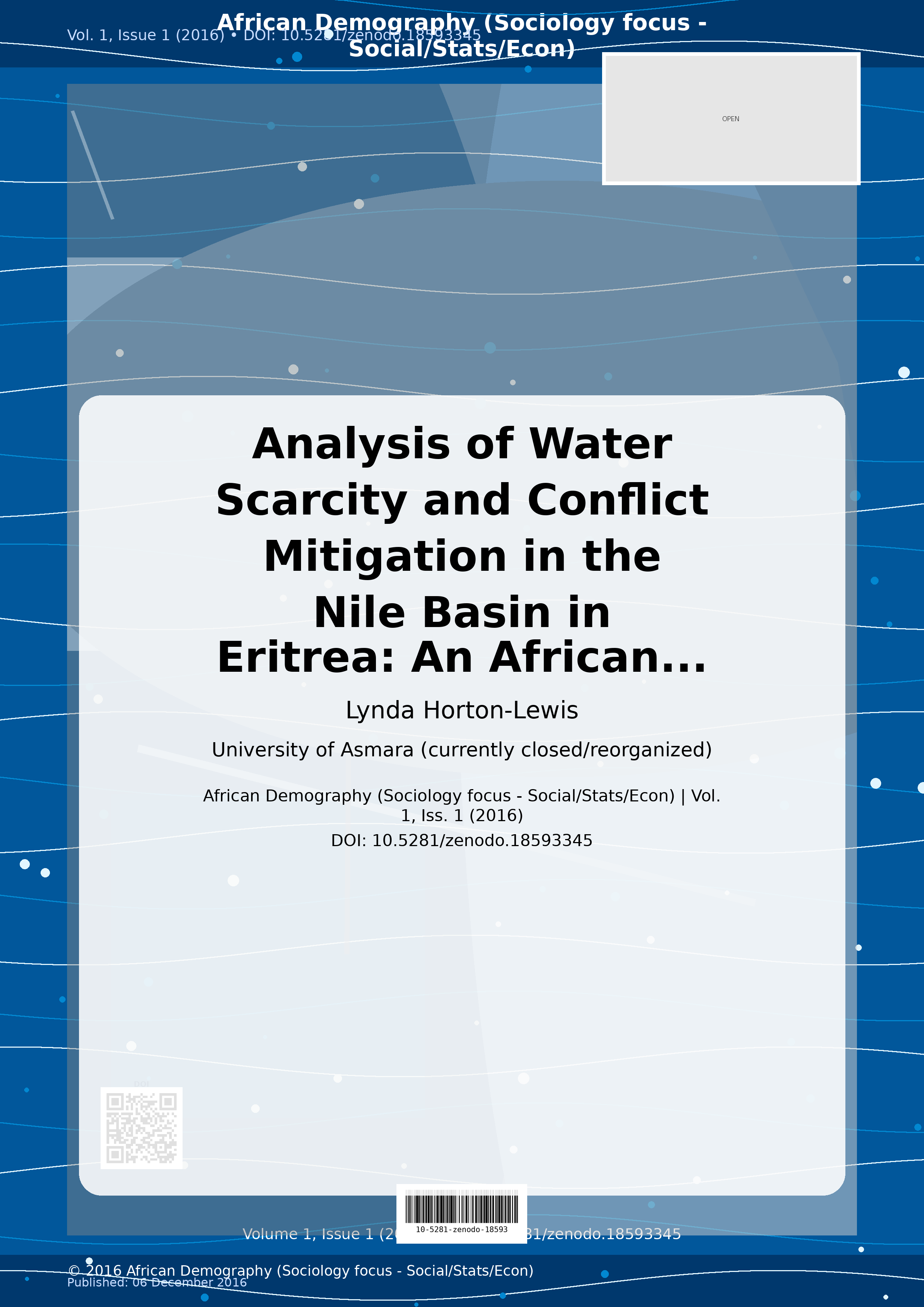 Cover image for: Analysis of Water Scarcity and Conflict Mitigation in the Ni