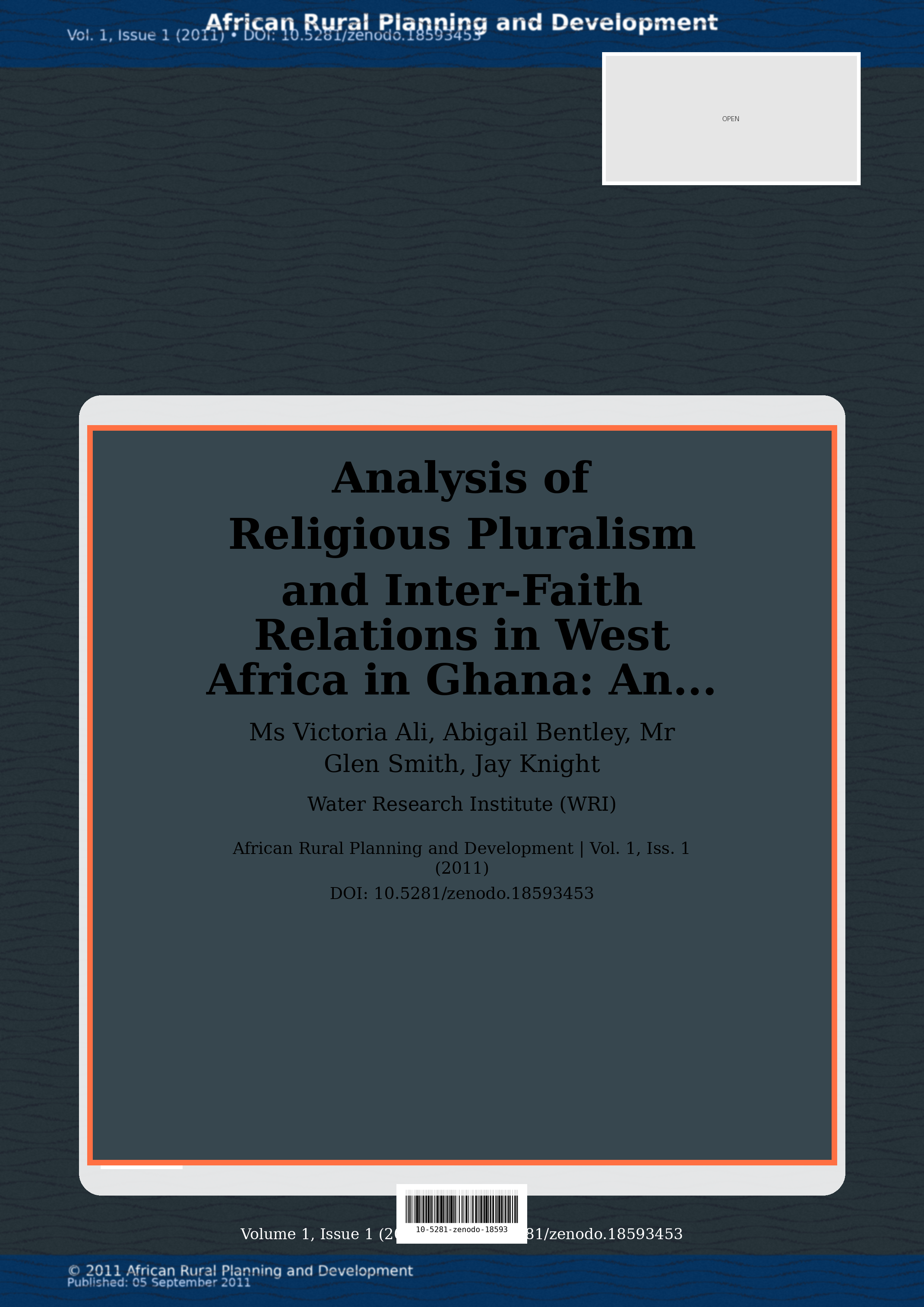 Cover image for: Analysis of Religious Pluralism and Inter-Faith Relations in