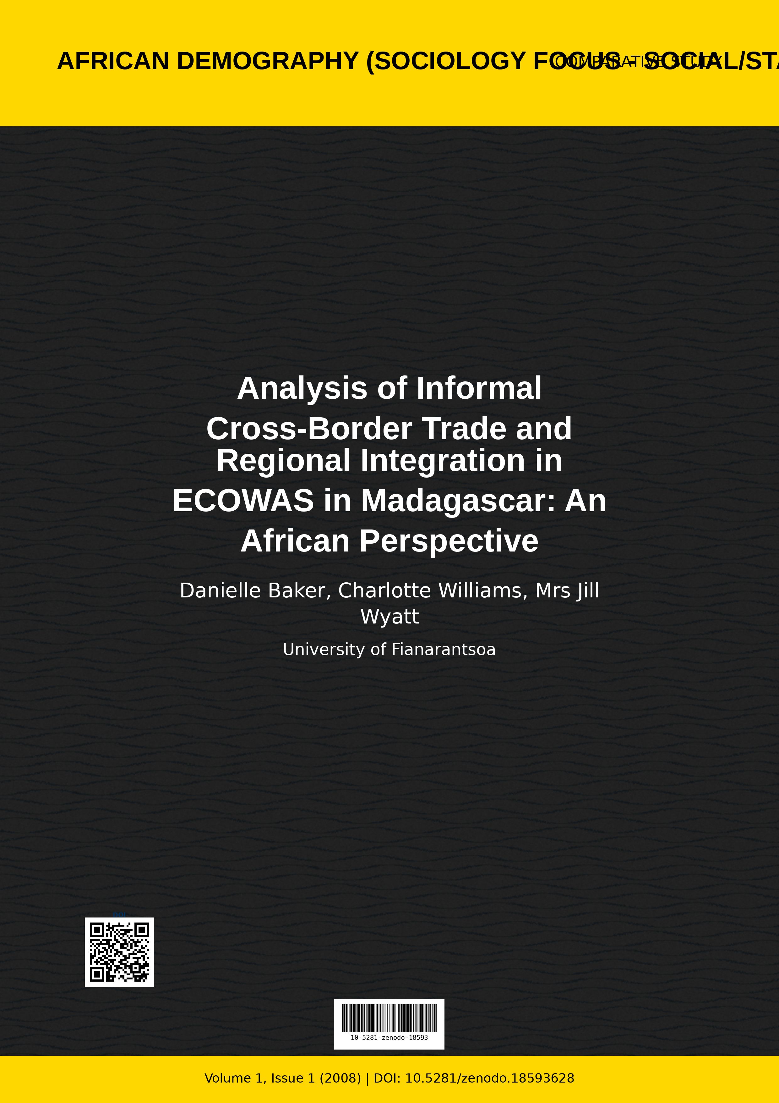 Cover image for: Analysis of Informal Cross-Border Trade and Regional Integra