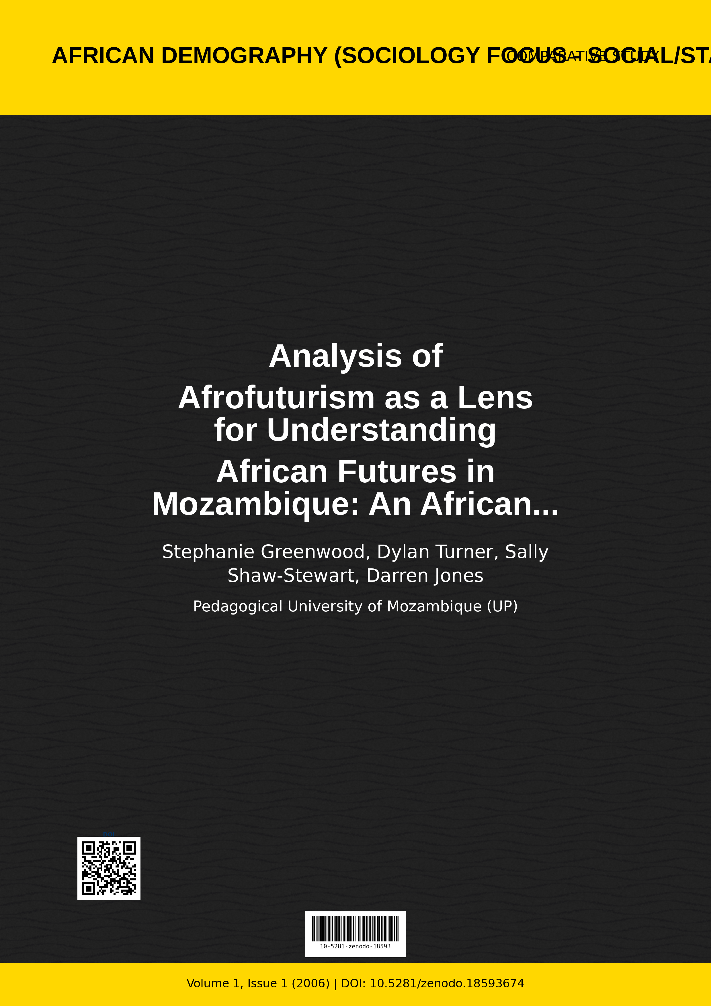 Cover image for: Analysis of Afrofuturism as a Lens for Understanding African