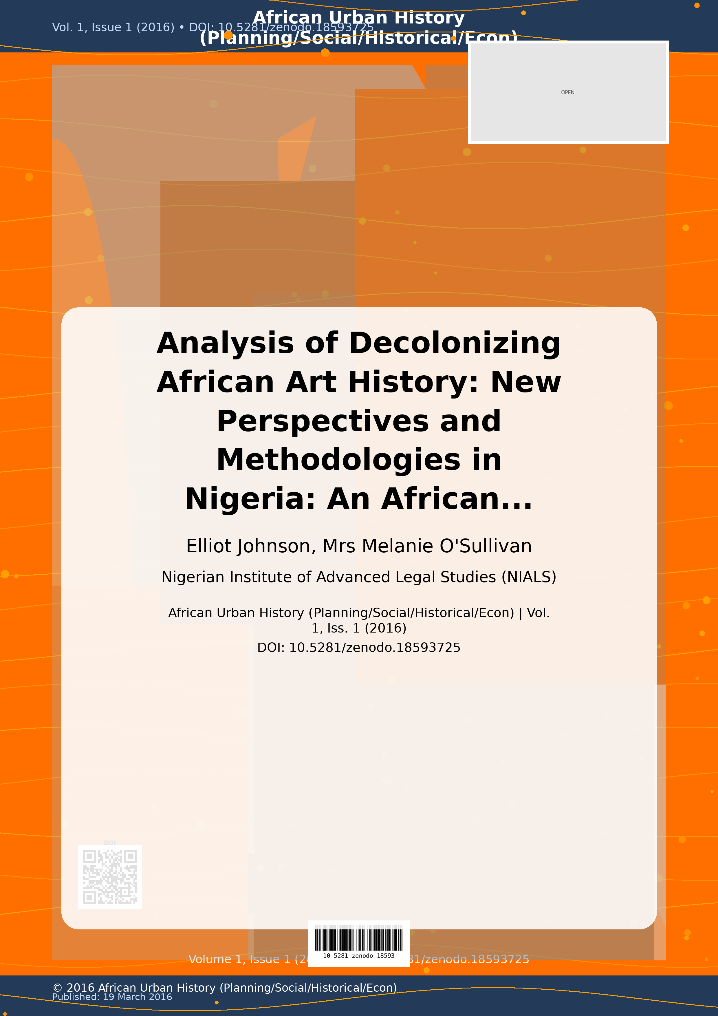 Cover image for: Analysis of Decolonizing African Art History