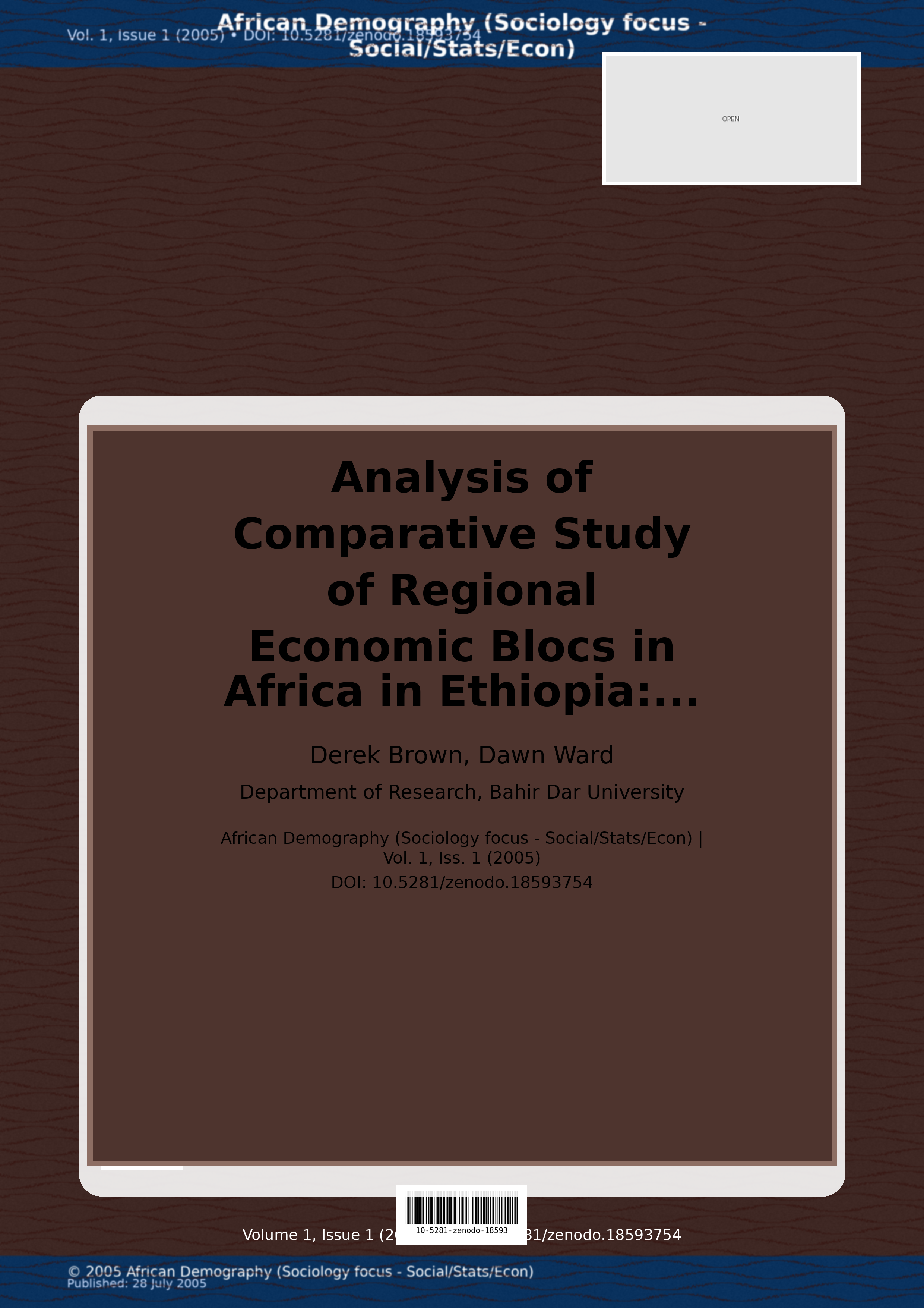 Cover image for: Analysis of Comparative Study of Regional Economic Blocs in 