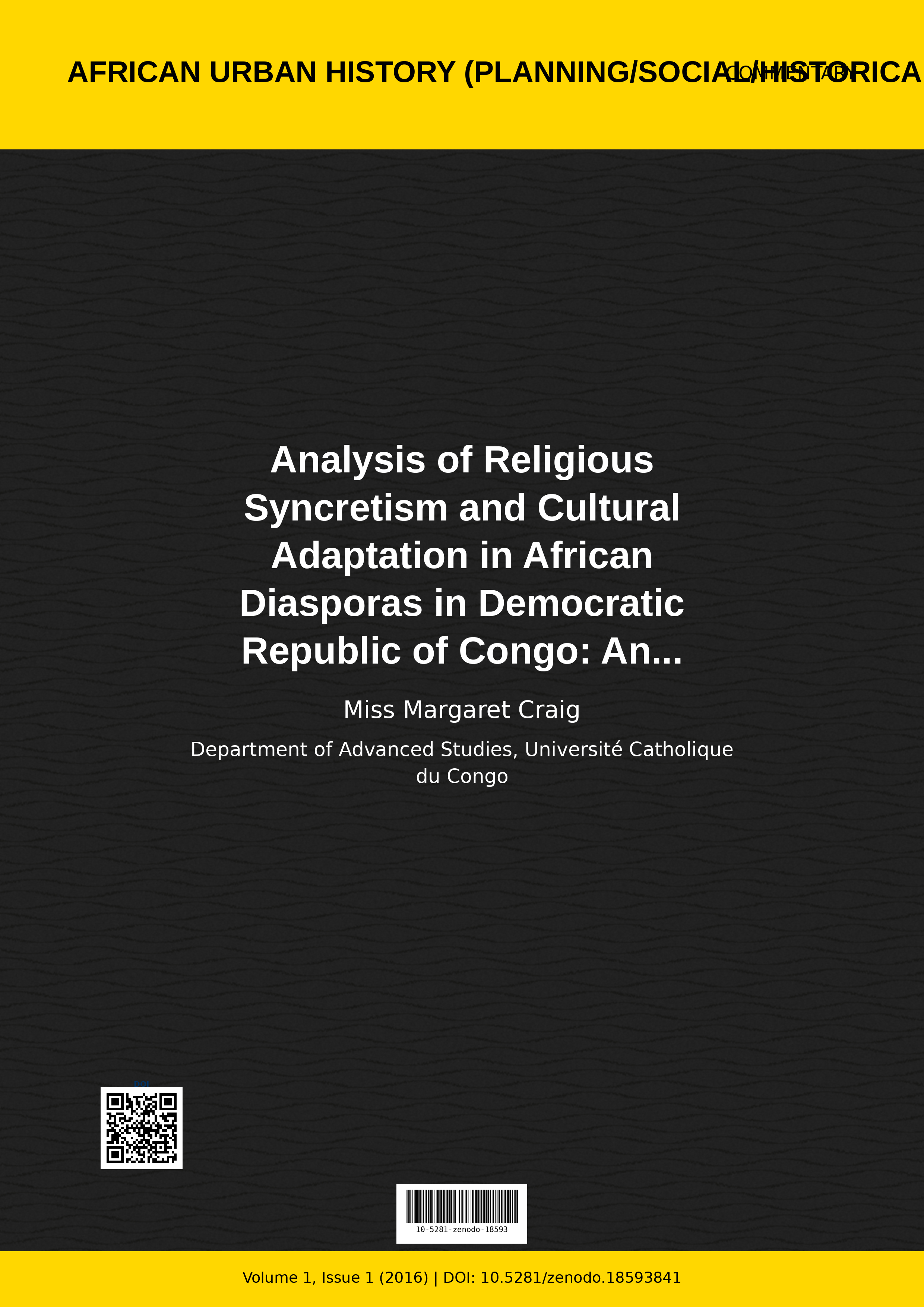 Cover image for: Analysis of Religious Syncretism and Cultural Adaptation in 