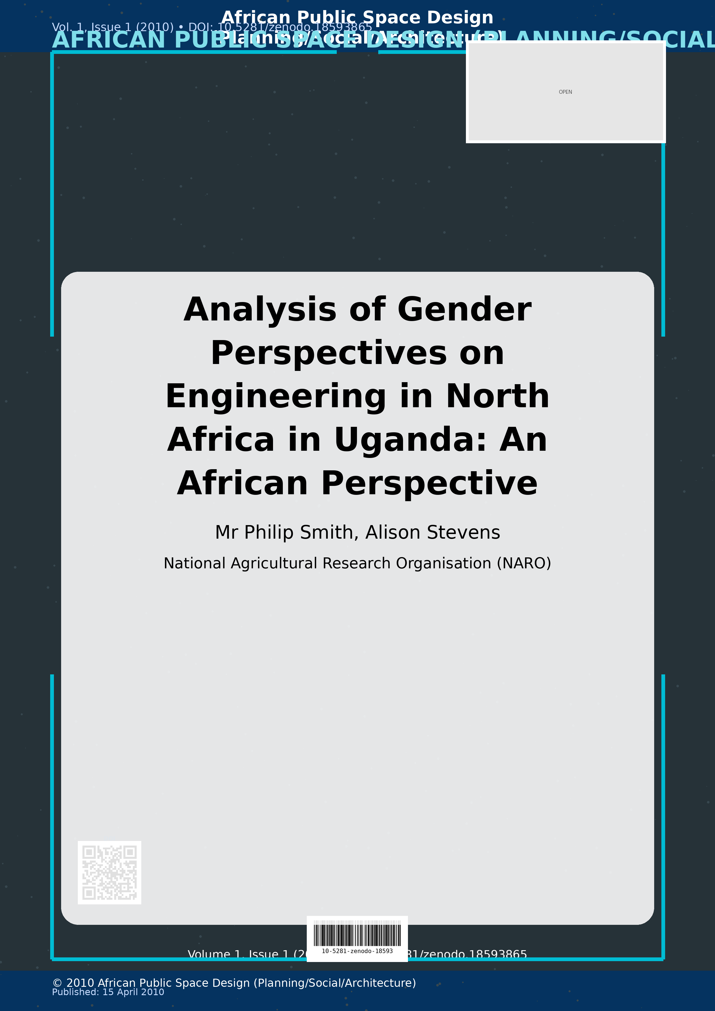 Cover image for: Analysis of Gender Perspectives on Engineering in North Afri