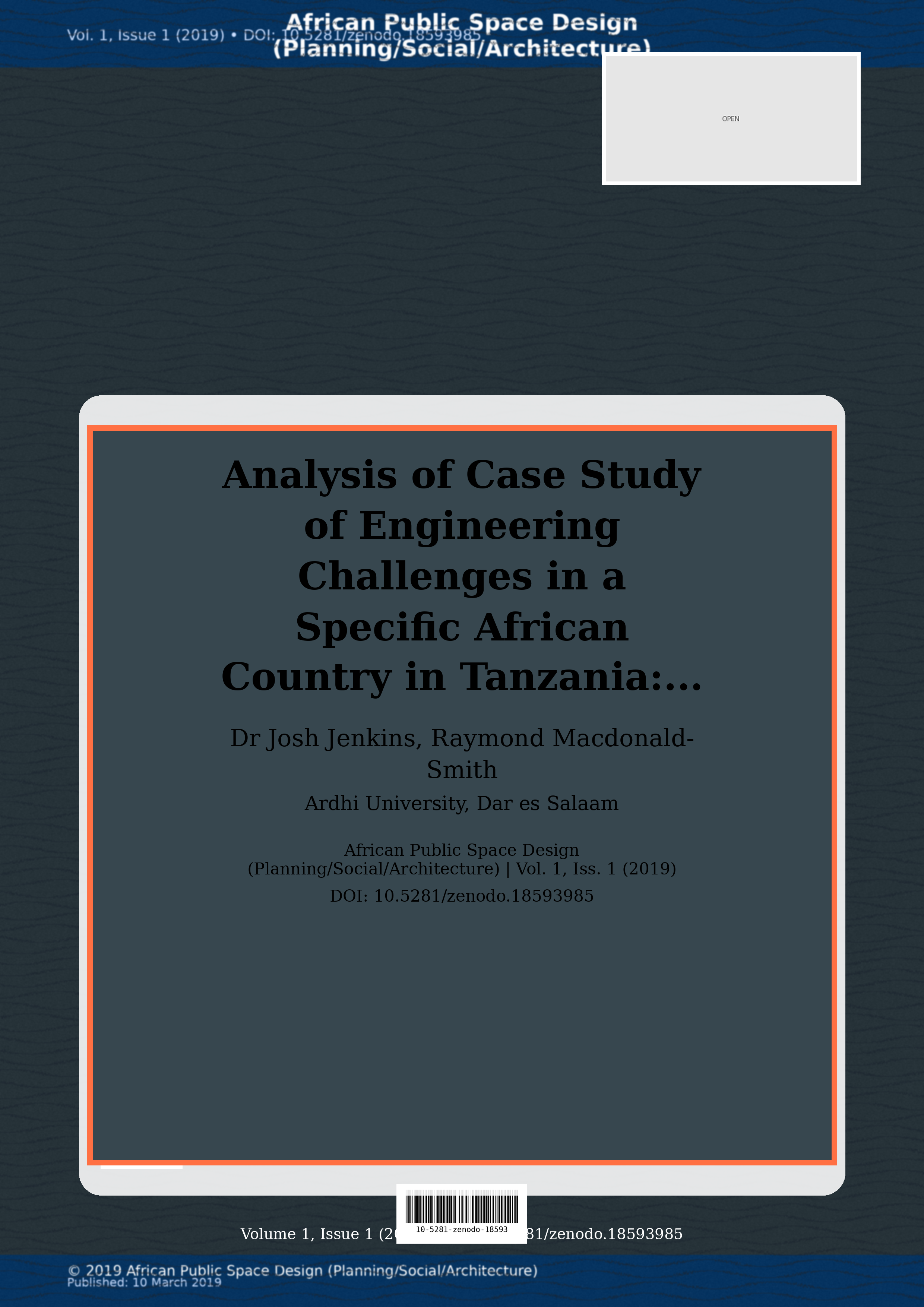 Cover image for: Analysis of Case Study of Engineering Challenges in a Specif