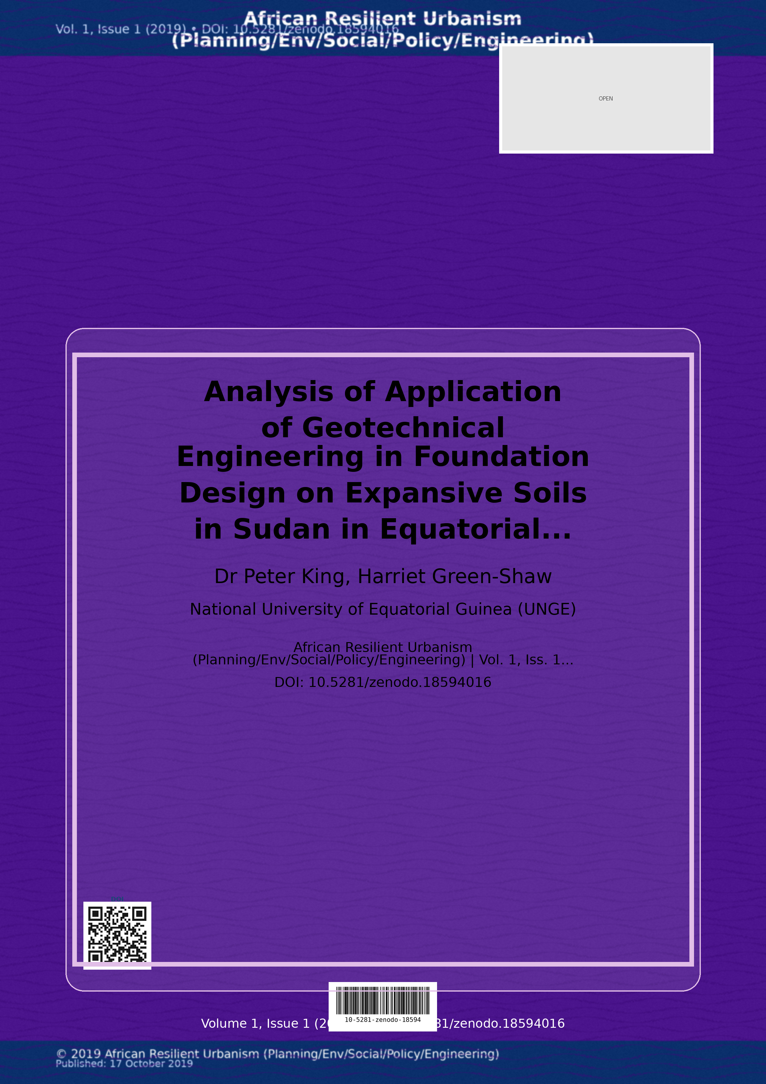 Cover image for: Analysis of Application of Geotechnical Engineering in Found