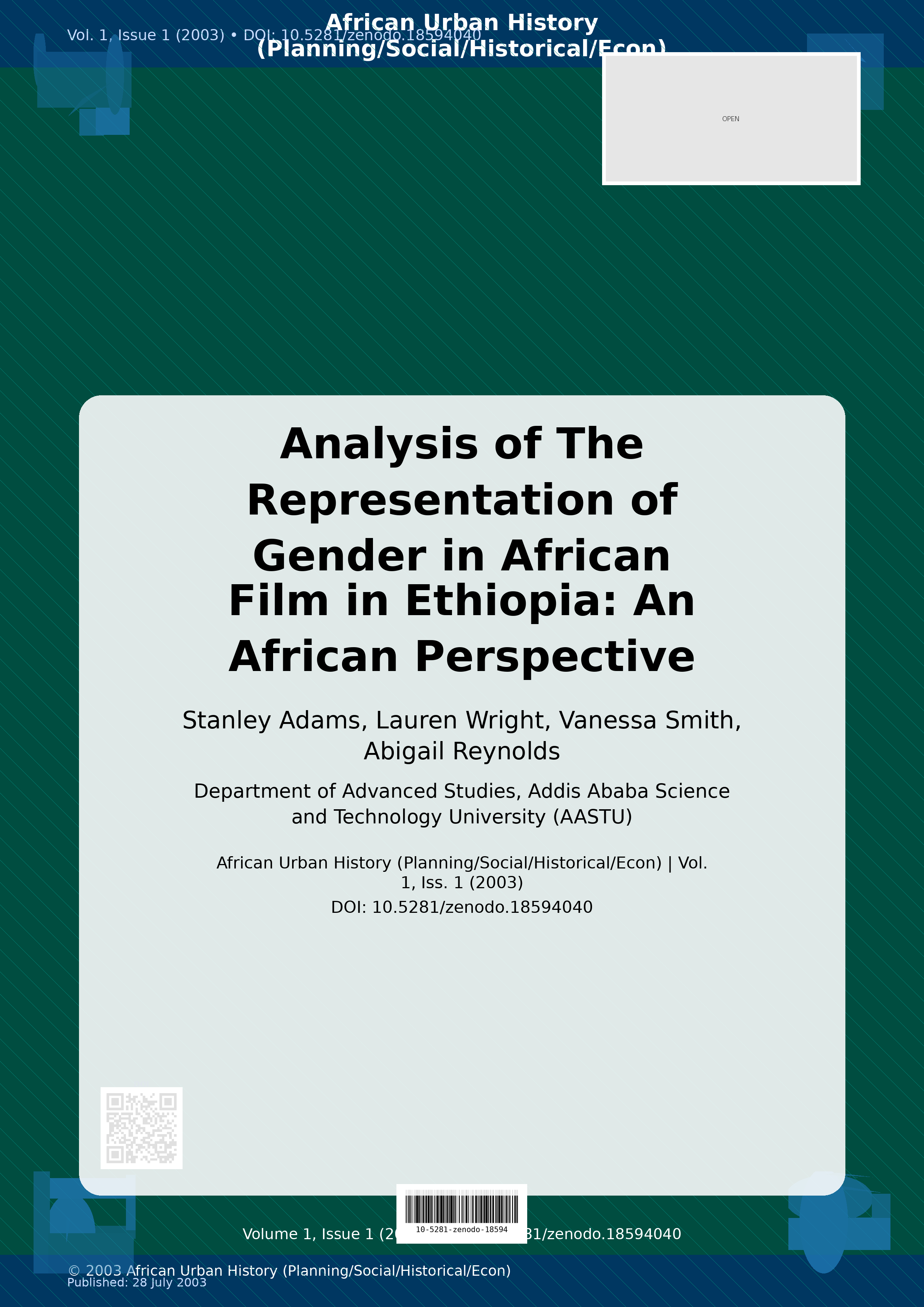 Cover image for: Analysis of The Representation of Gender in African Film in 