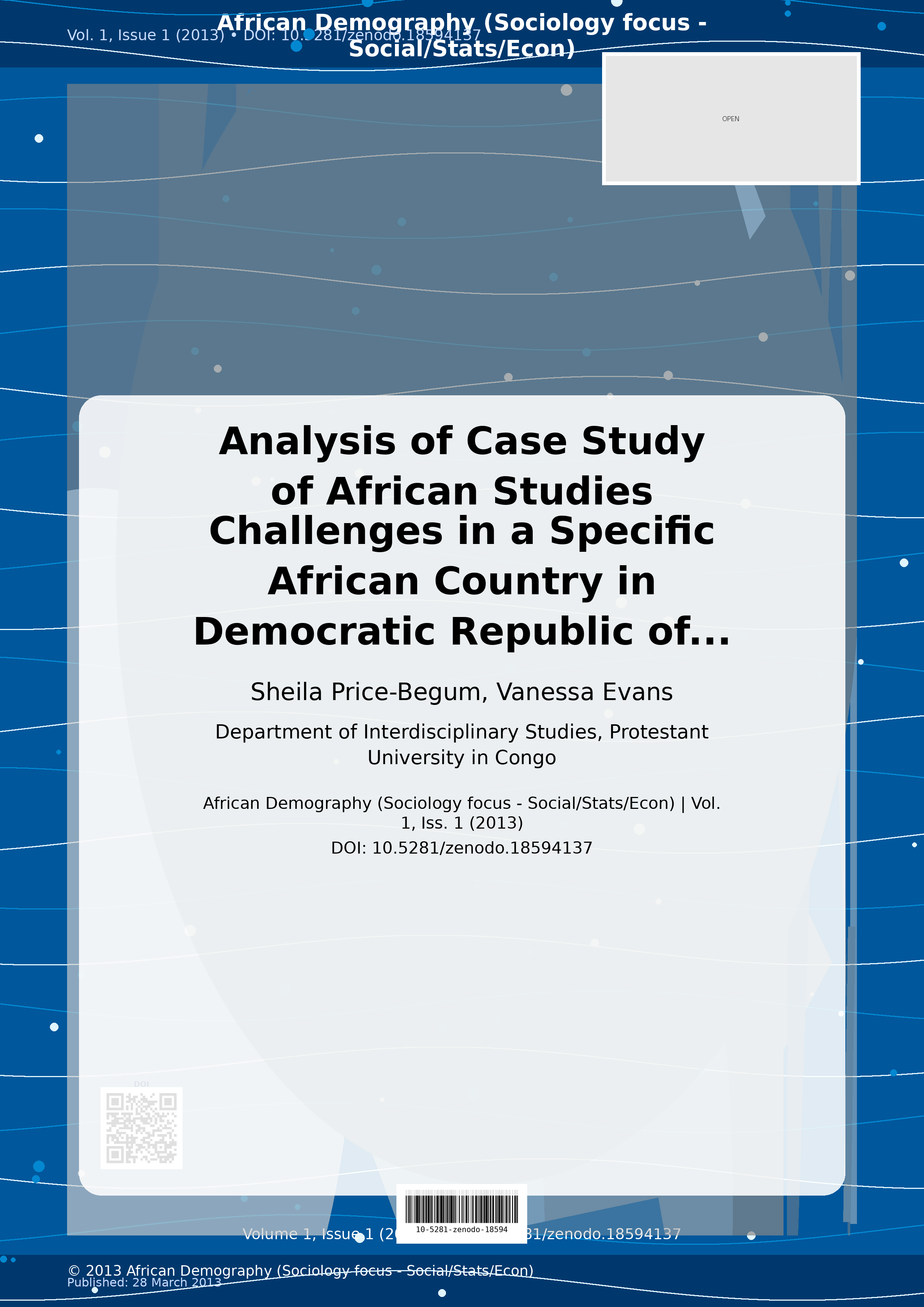 Cover image for: Analysis of Case Study of African Studies Challenges in a Sp