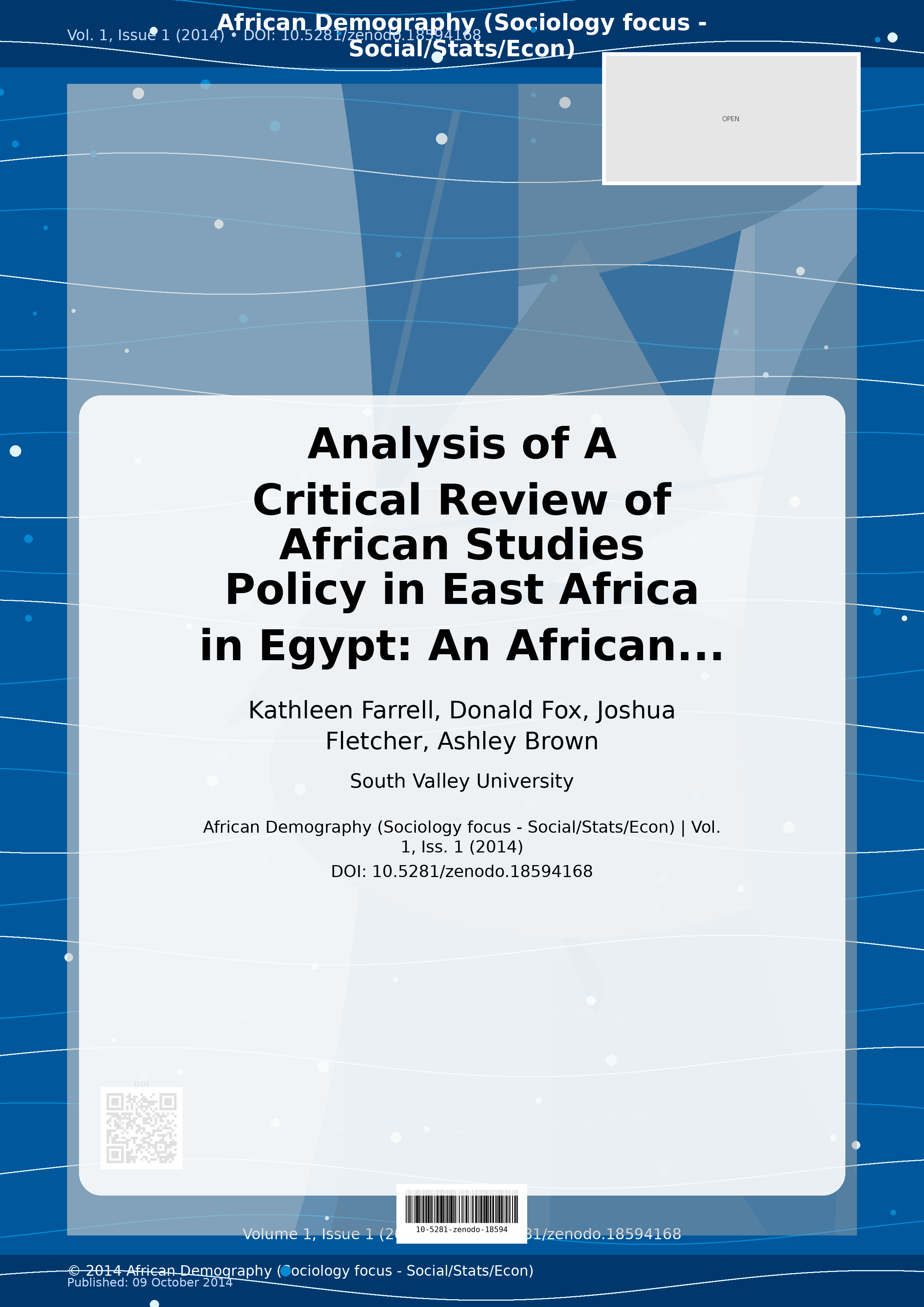 Cover image for: Analysis of A Critical Review of African Studies Policy in E