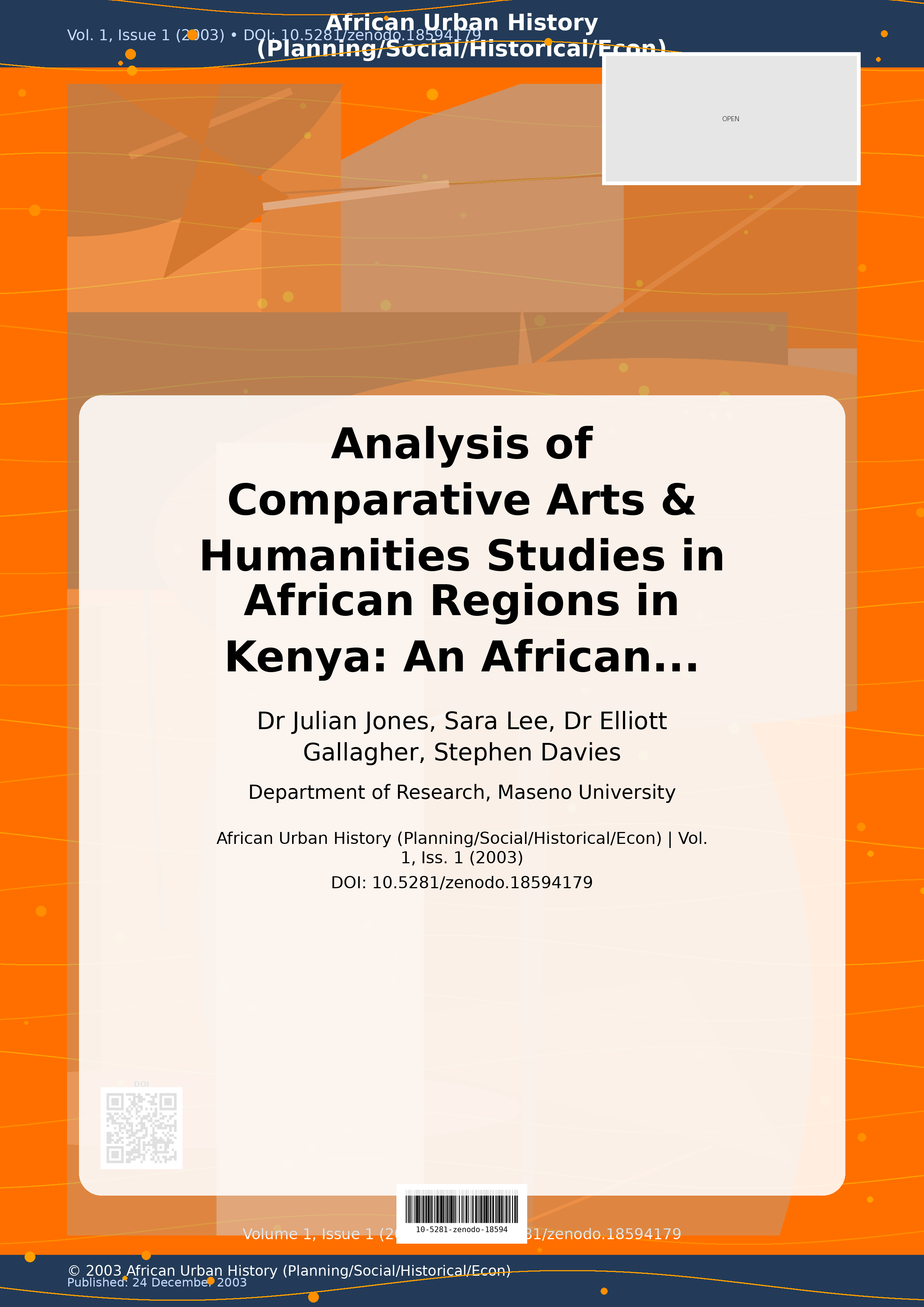 Cover image for: Analysis of Comparative Arts & Humanities Studies in African