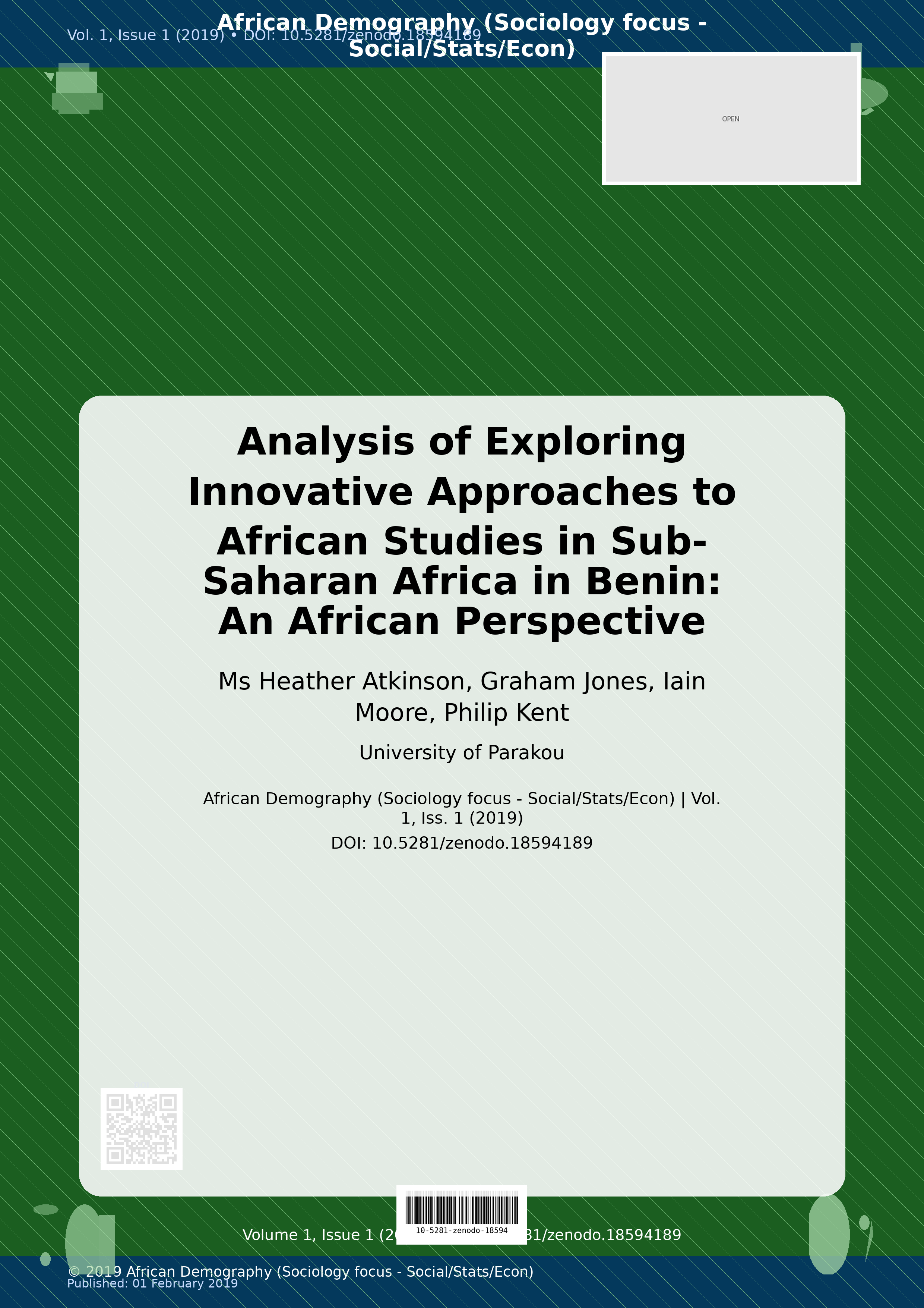 Cover image for: Analysis of Exploring Innovative Approaches to African Studi
