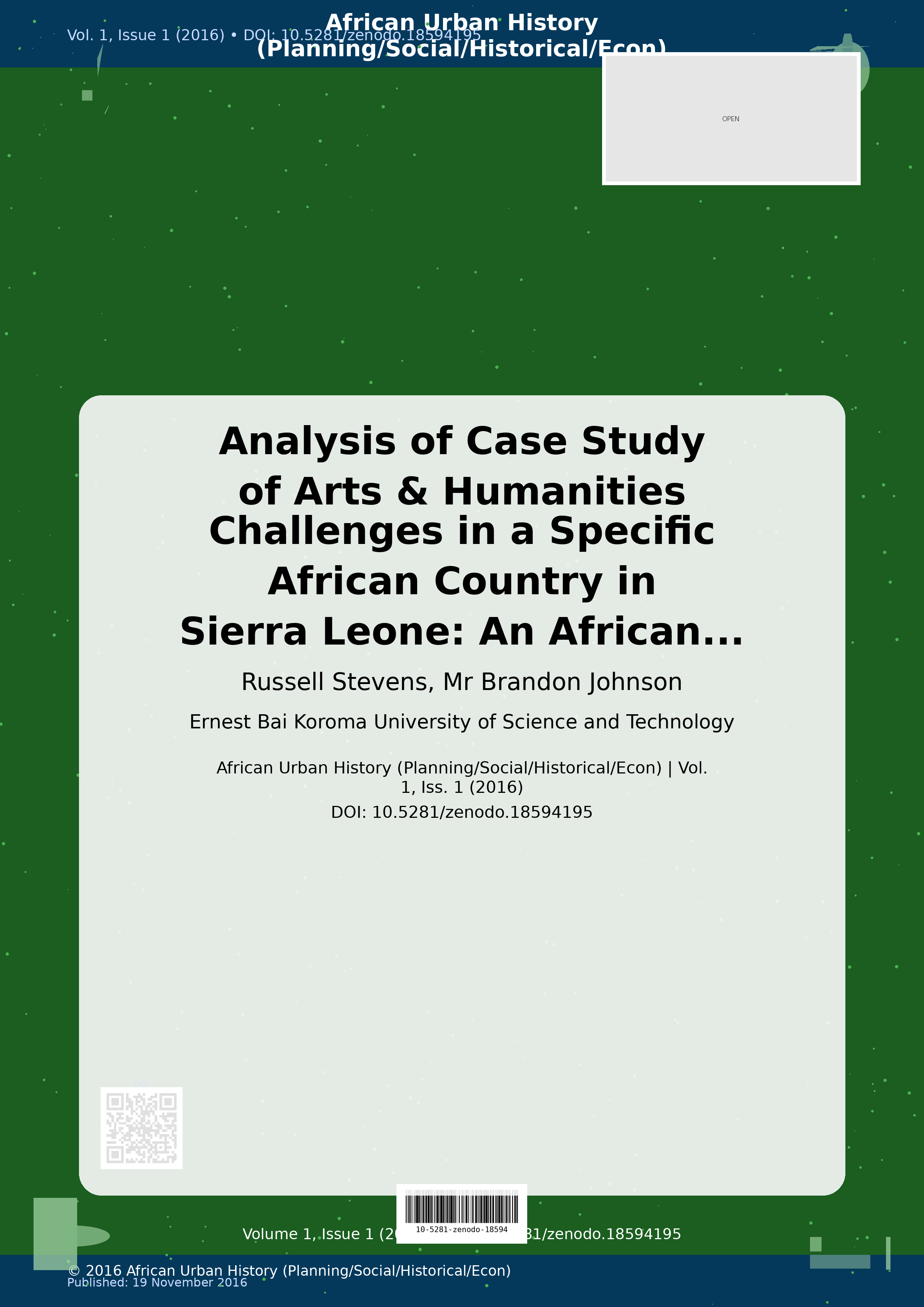 Cover image for: Analysis of Case Study of Arts & Humanities Challenges in a 