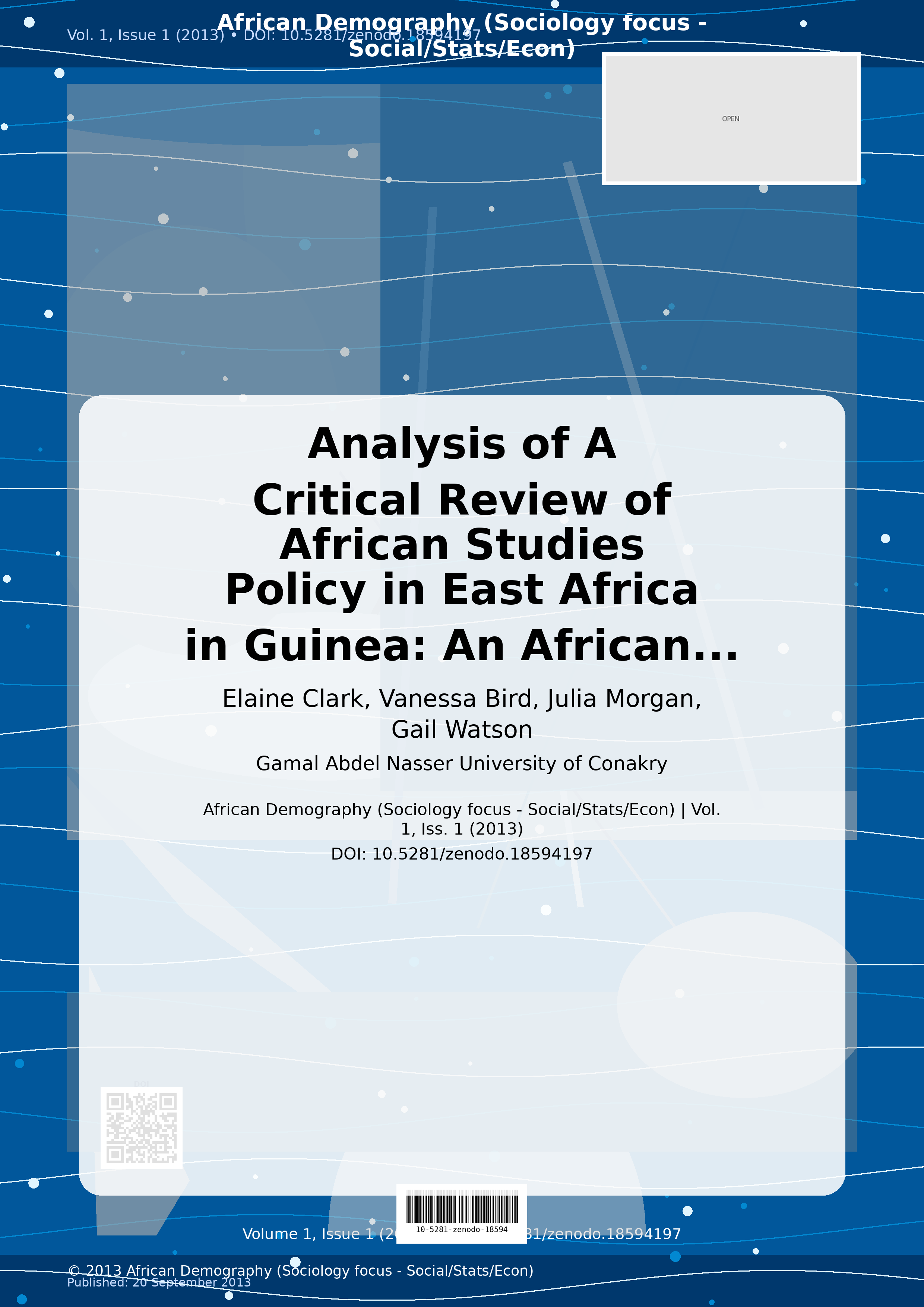 Cover image for: Analysis of A Critical Review of African Studies Policy in E