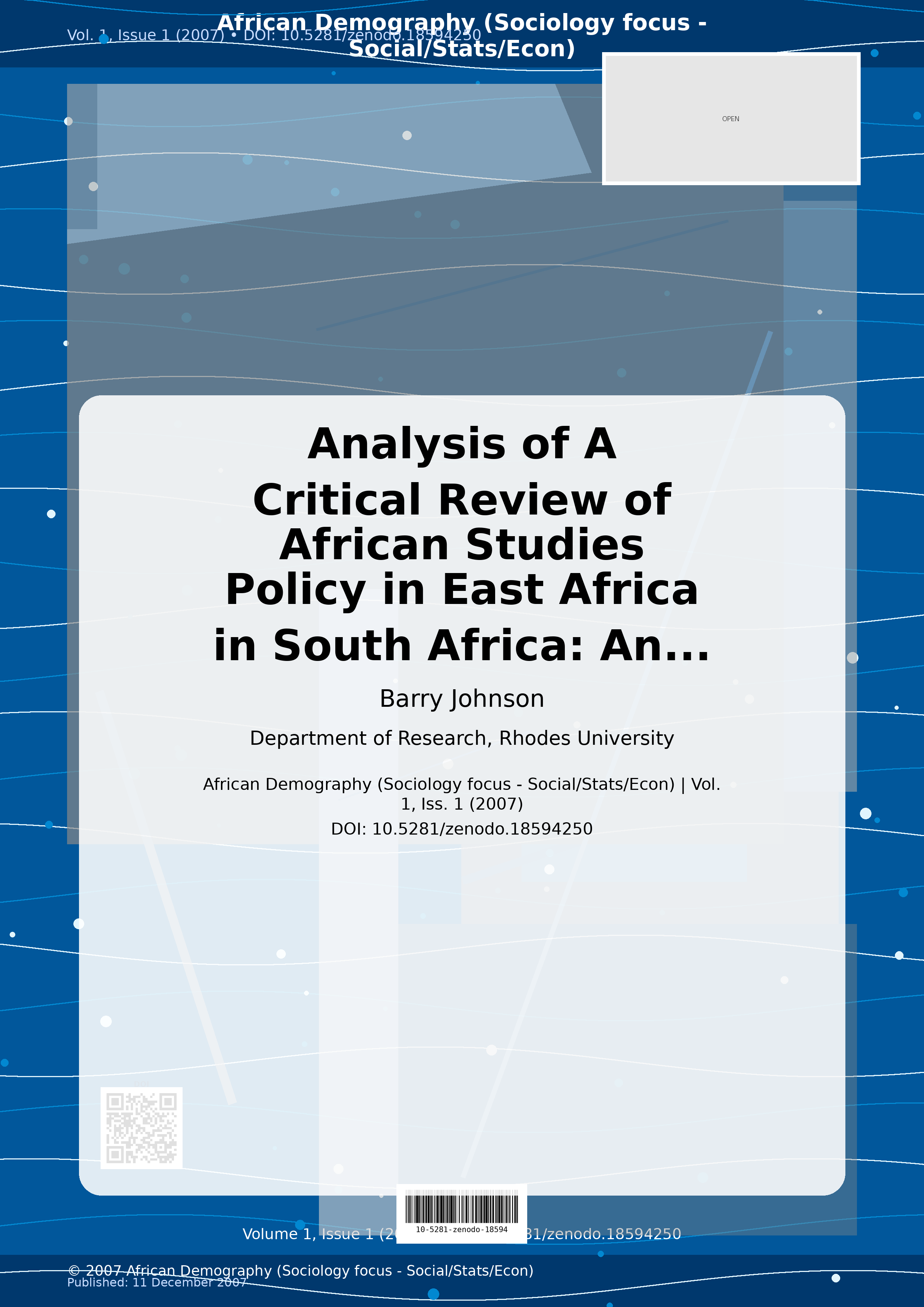 Cover image for: Analysis of A Critical Review of African Studies Policy in E