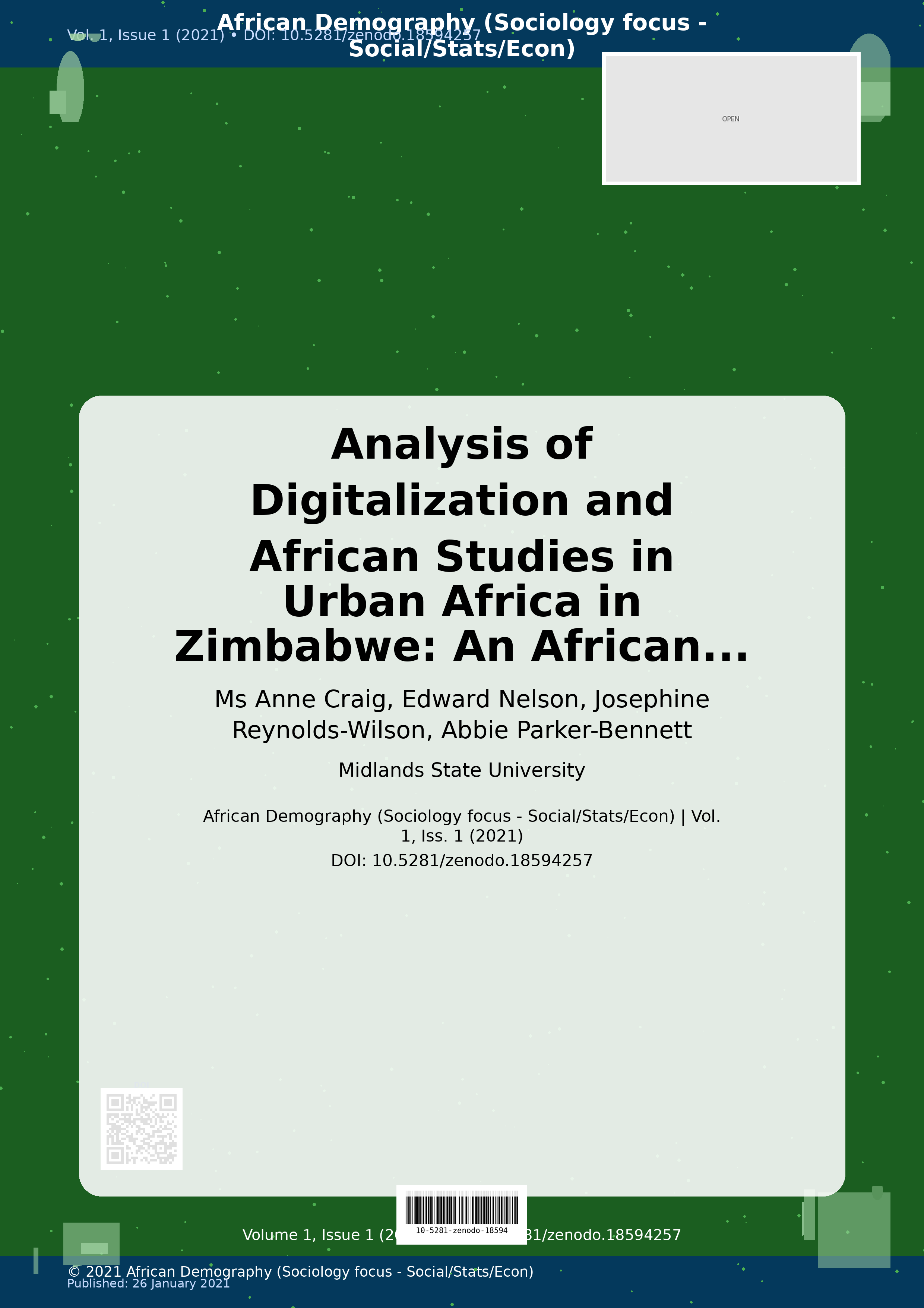 Cover image for: Analysis of Digitalization and African Studies in Urban Afri