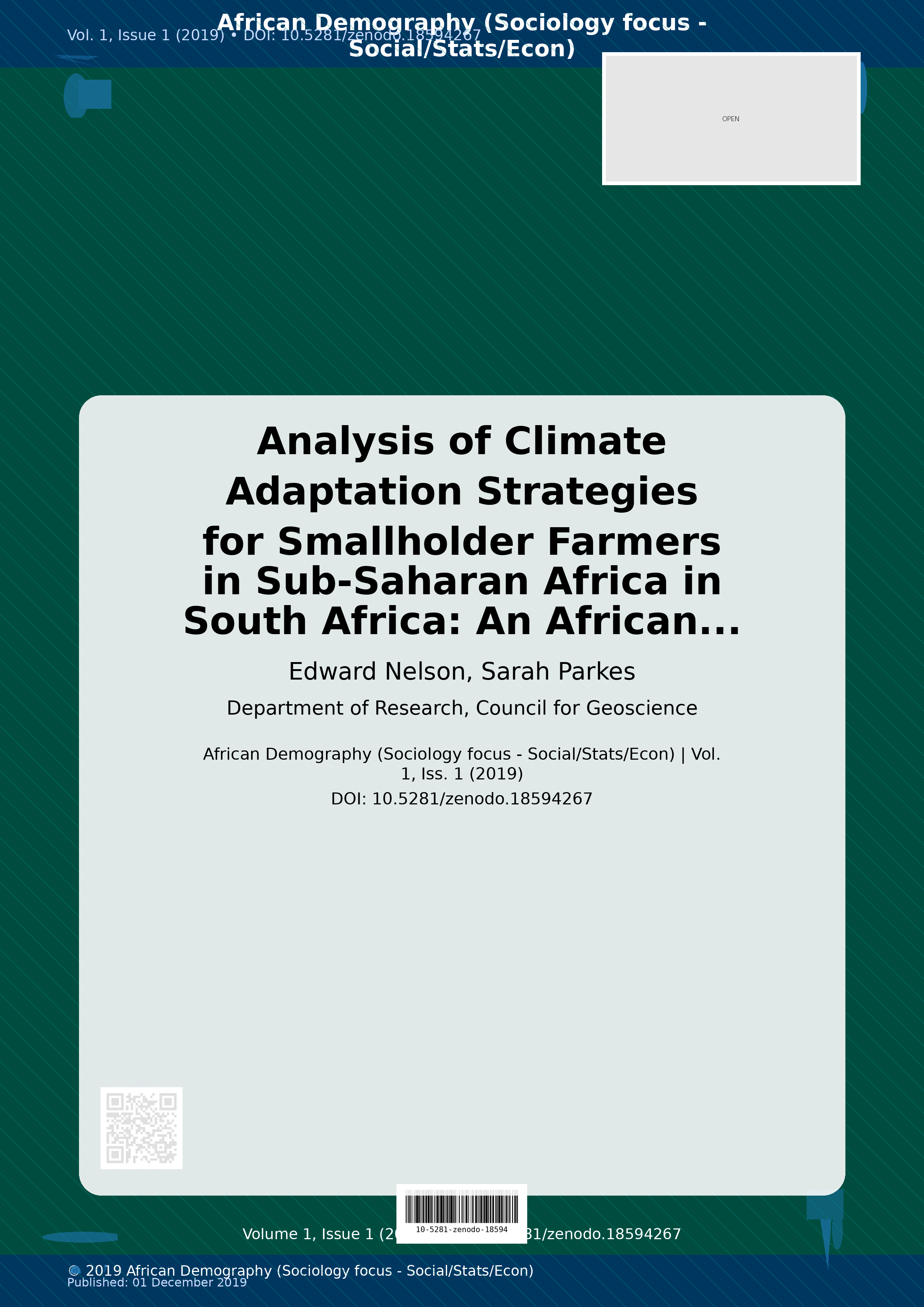 Cover image for: Analysis of Climate Adaptation Strategies for Smallholder Fa