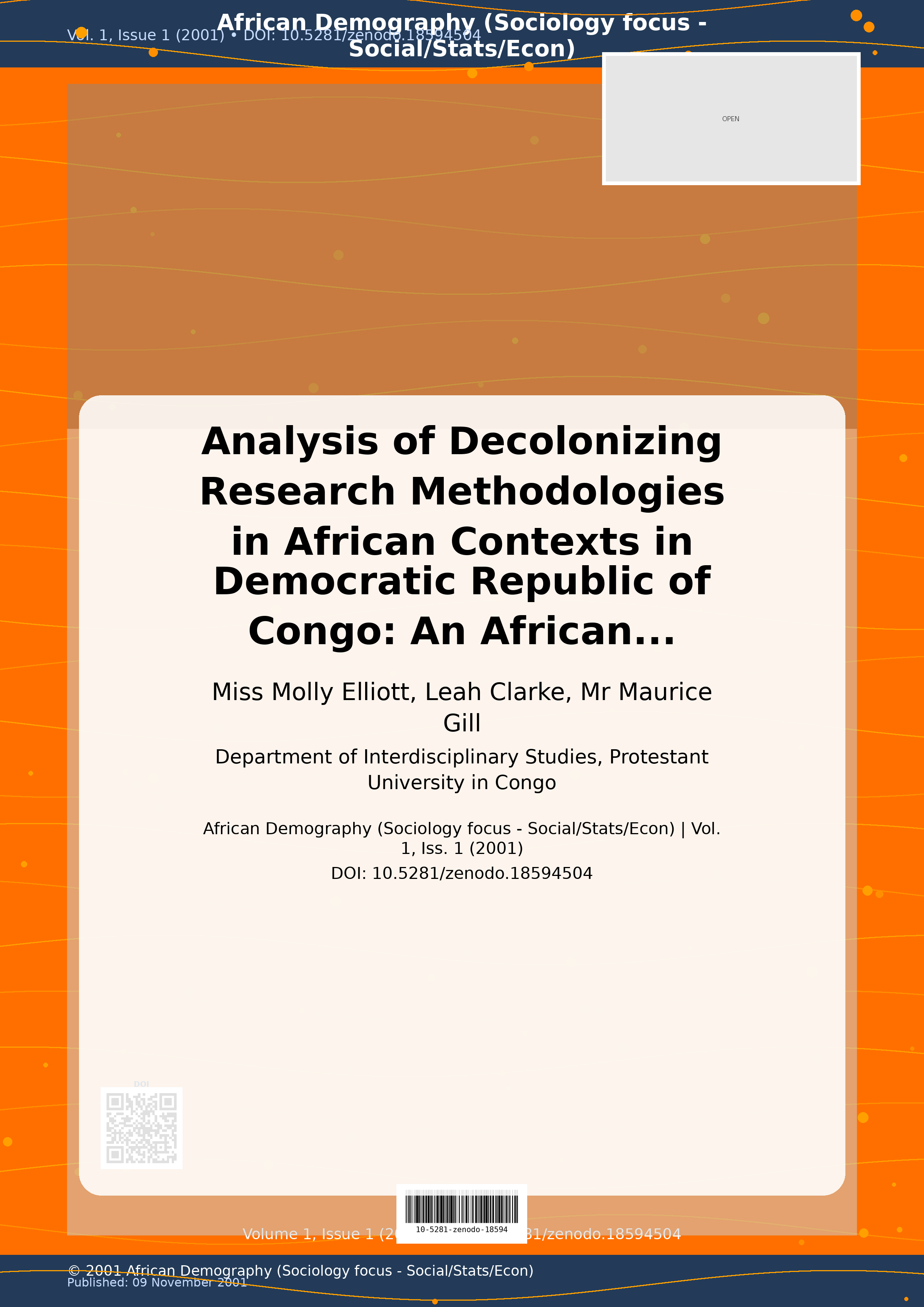 Cover image for: Analysis of Decolonizing Research Methodologies in African C