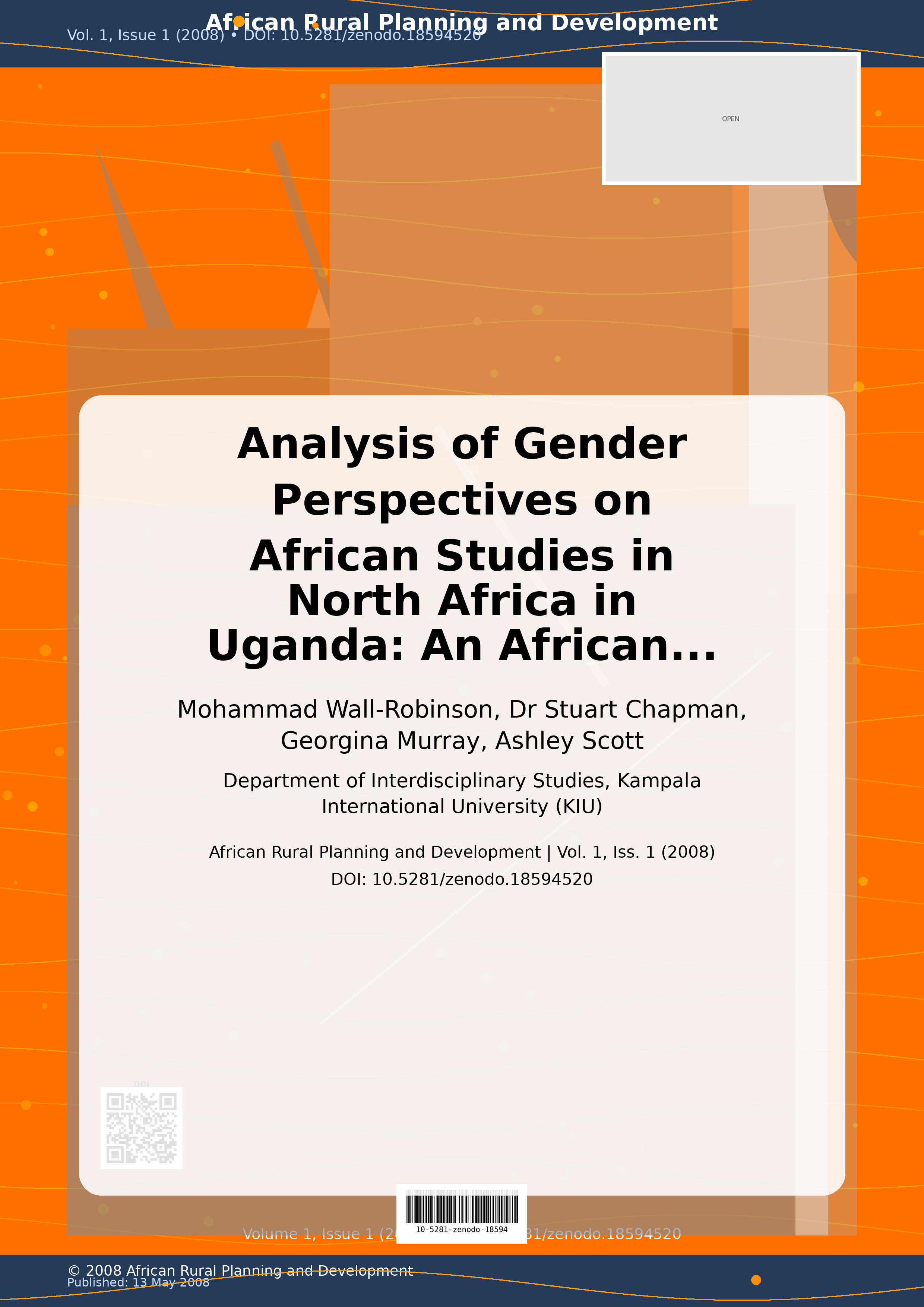 Cover image for: Analysis of Gender Perspectives on African Studies in North 