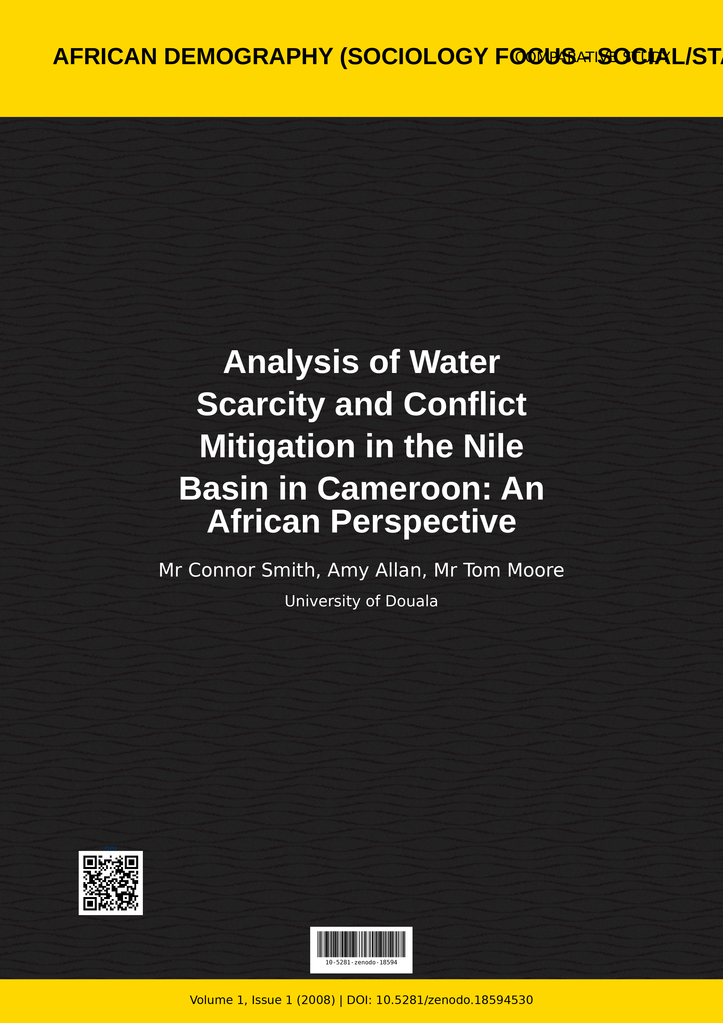Cover image for: Analysis of Water Scarcity and Conflict Mitigation in the Ni
