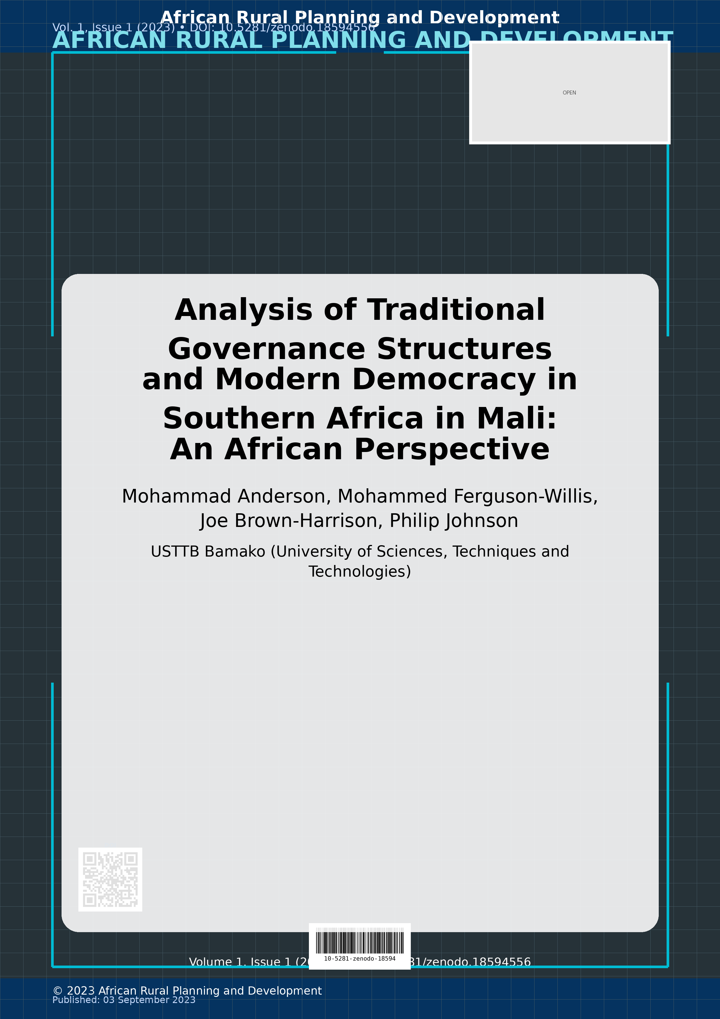 Cover image for: Analysis of Traditional Governance Structures and Modern Dem