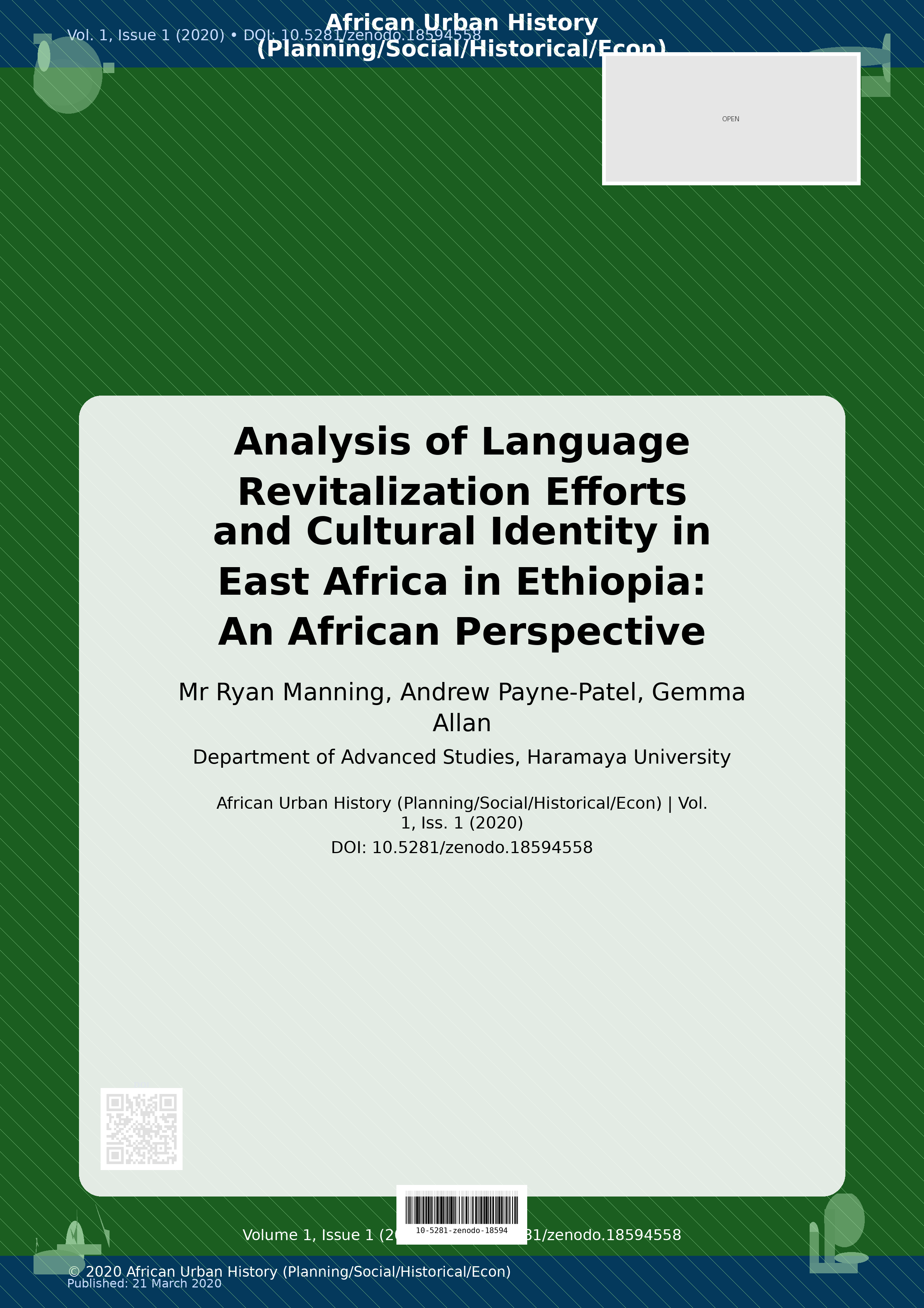Cover image for: Analysis of Language Revitalization Efforts and Cultural Ide