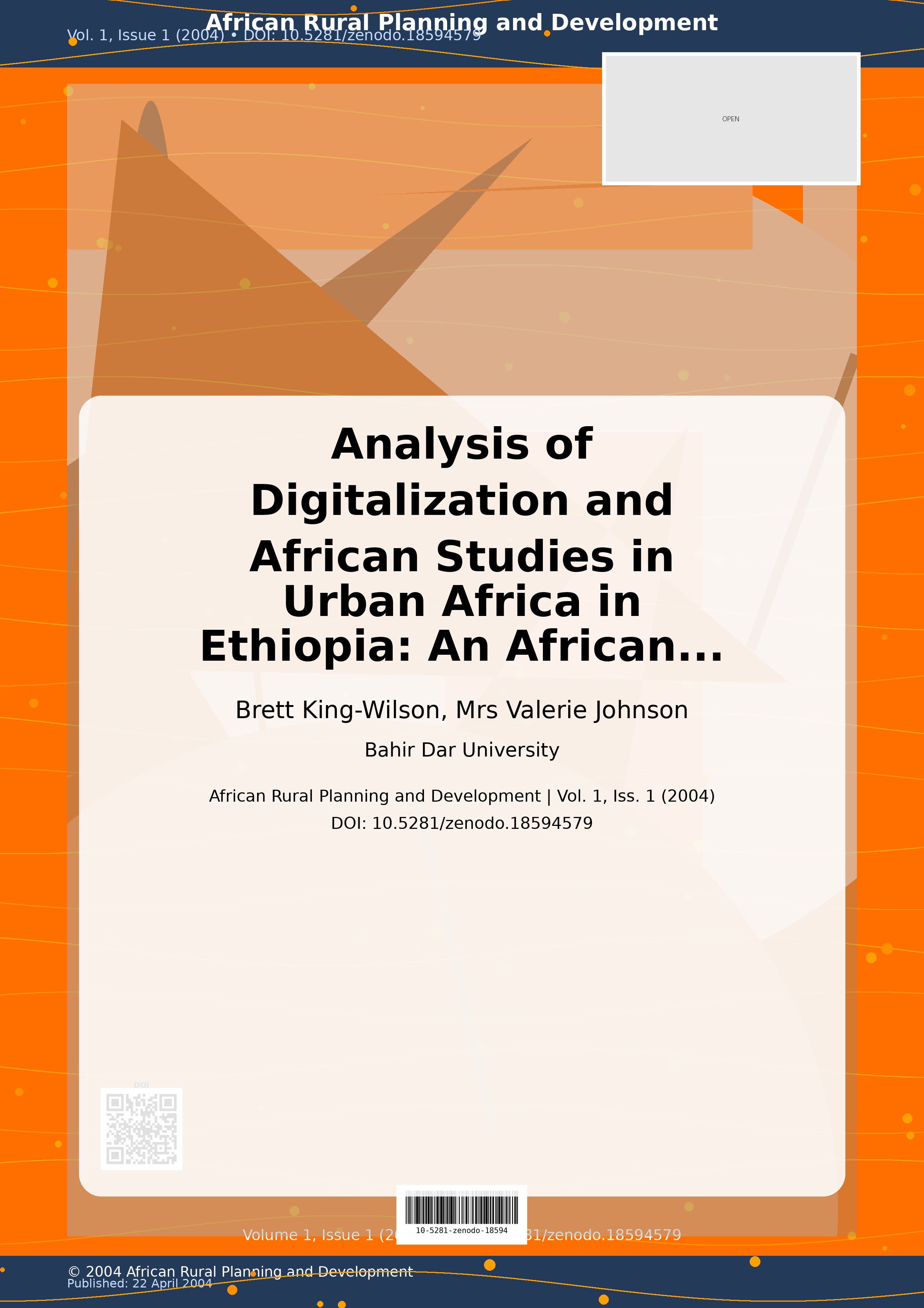 Cover image for: Analysis of Digitalization and African Studies in Urban Afri