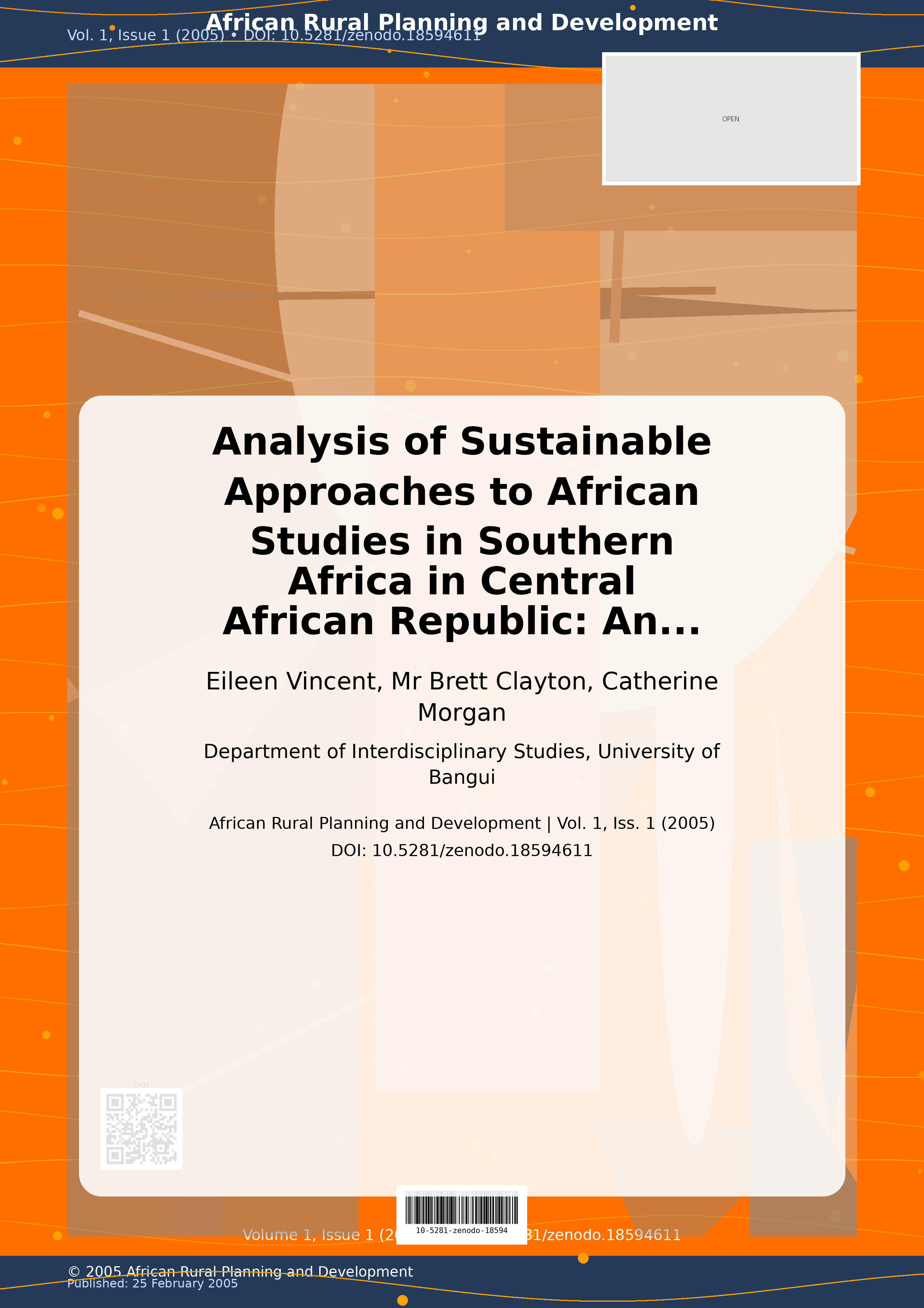 Cover image for: Analysis of Sustainable Approaches to African Studies in Sou