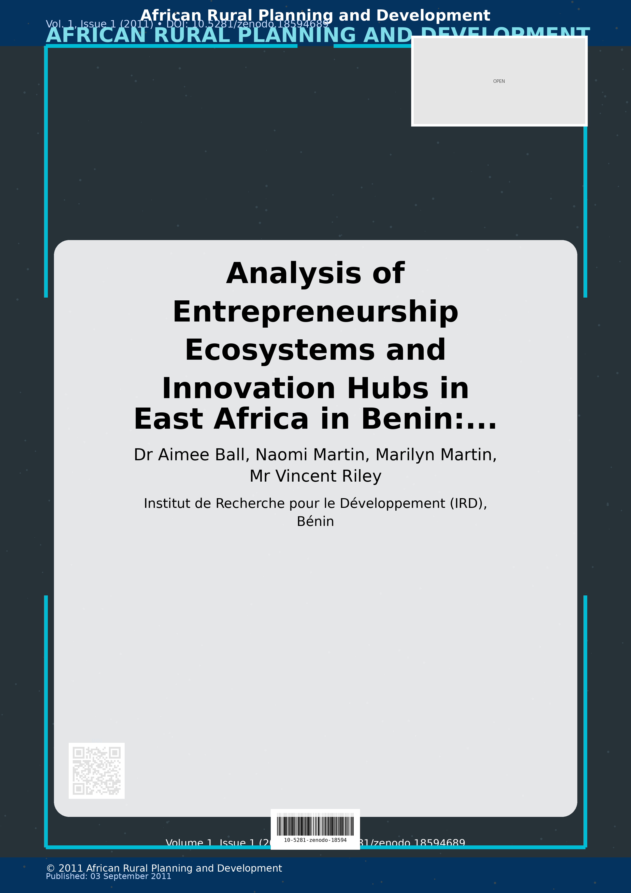 Cover image for: Analysis of Entrepreneurship Ecosystems and Innovation Hubs 
