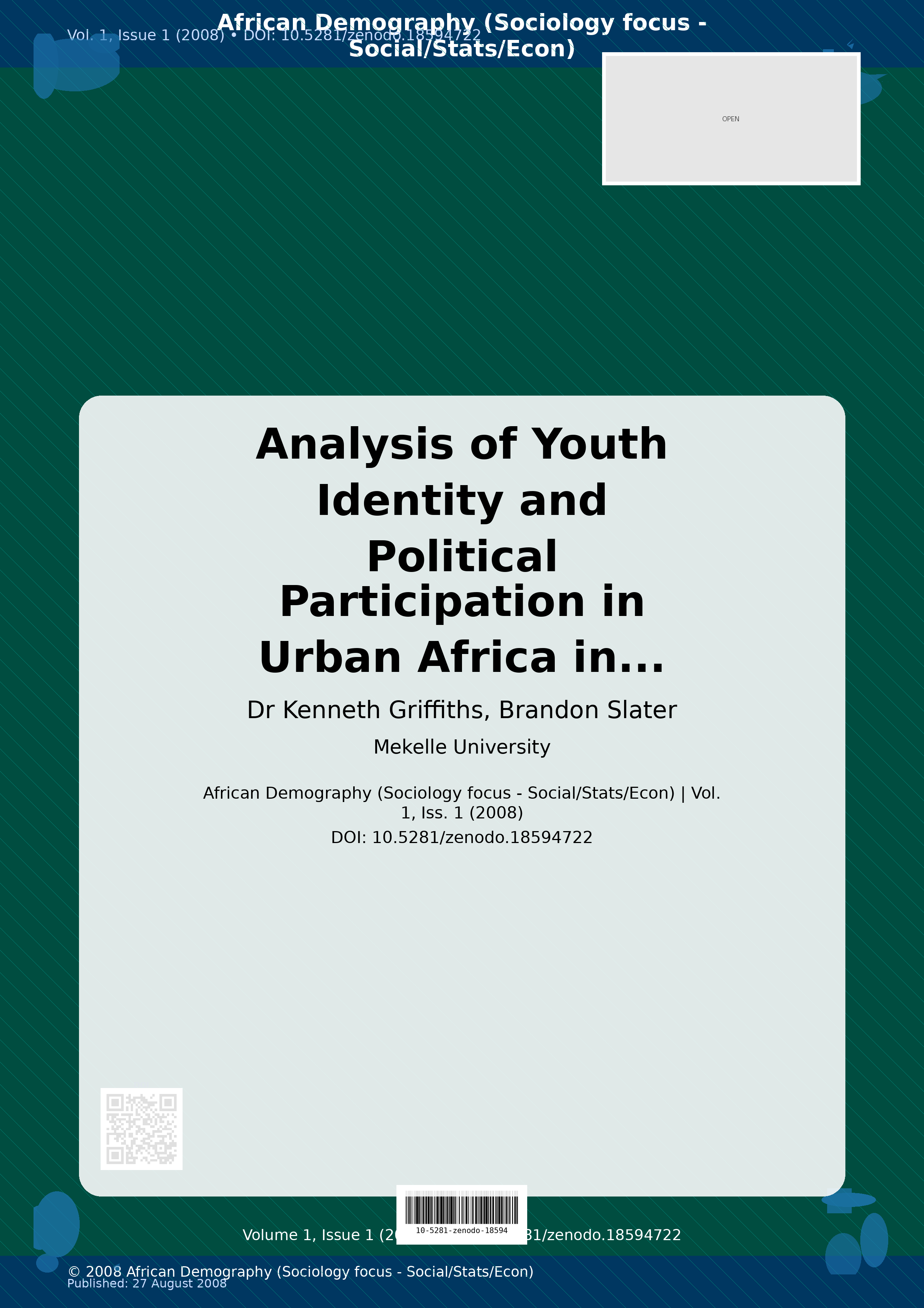 Cover image for: Analysis of Youth Identity and Political Participation in Ur
