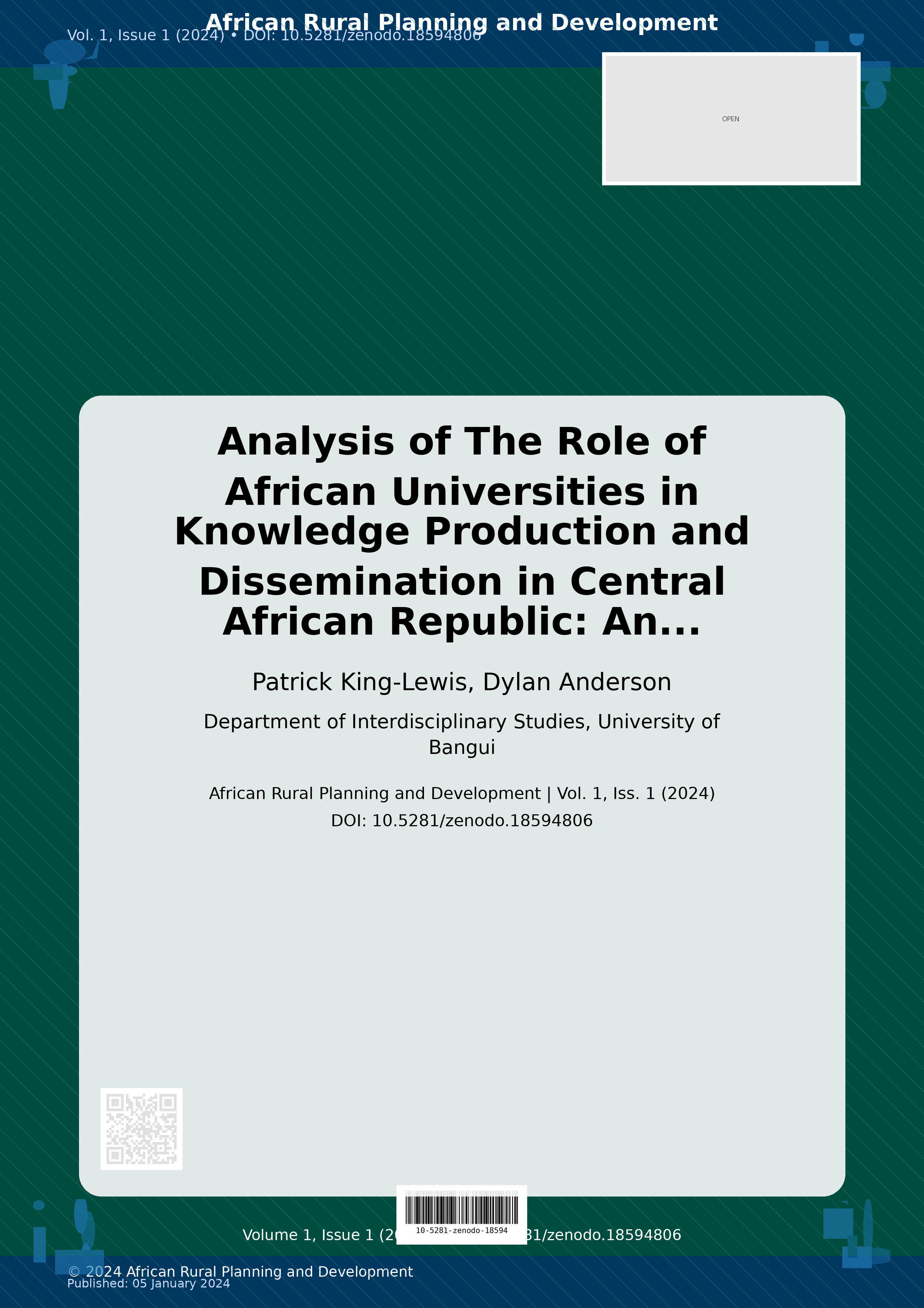 Cover image for: Analysis of The Role of African Universities in Knowledge Pr