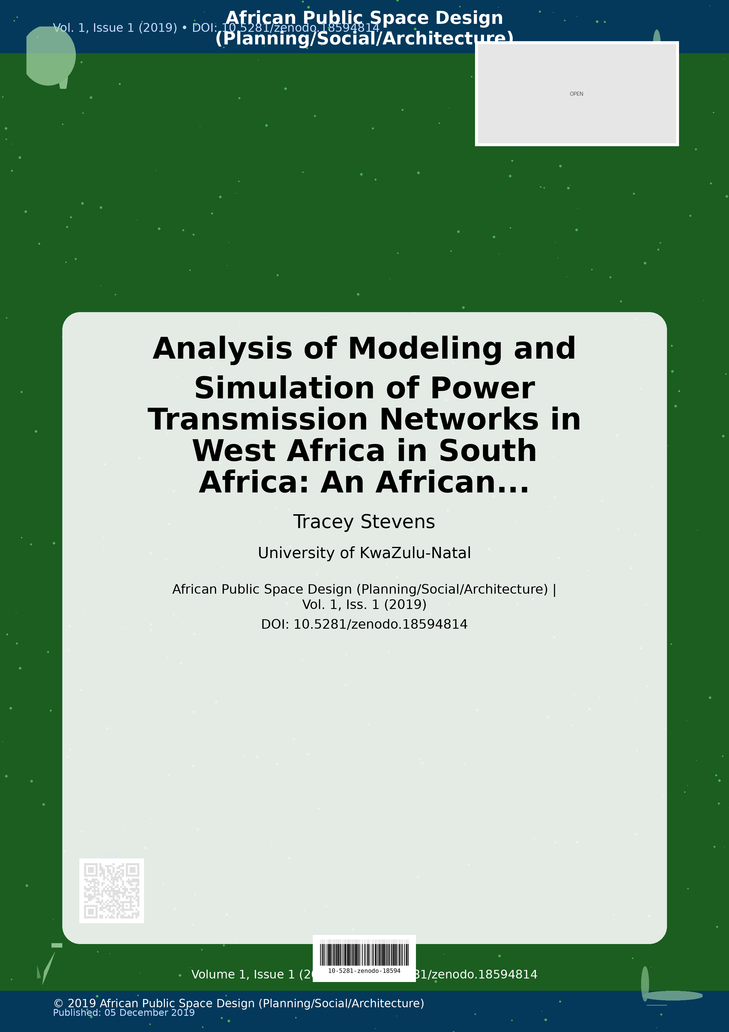 Cover image for: Analysis of Modeling and Simulation of Power Transmission Ne