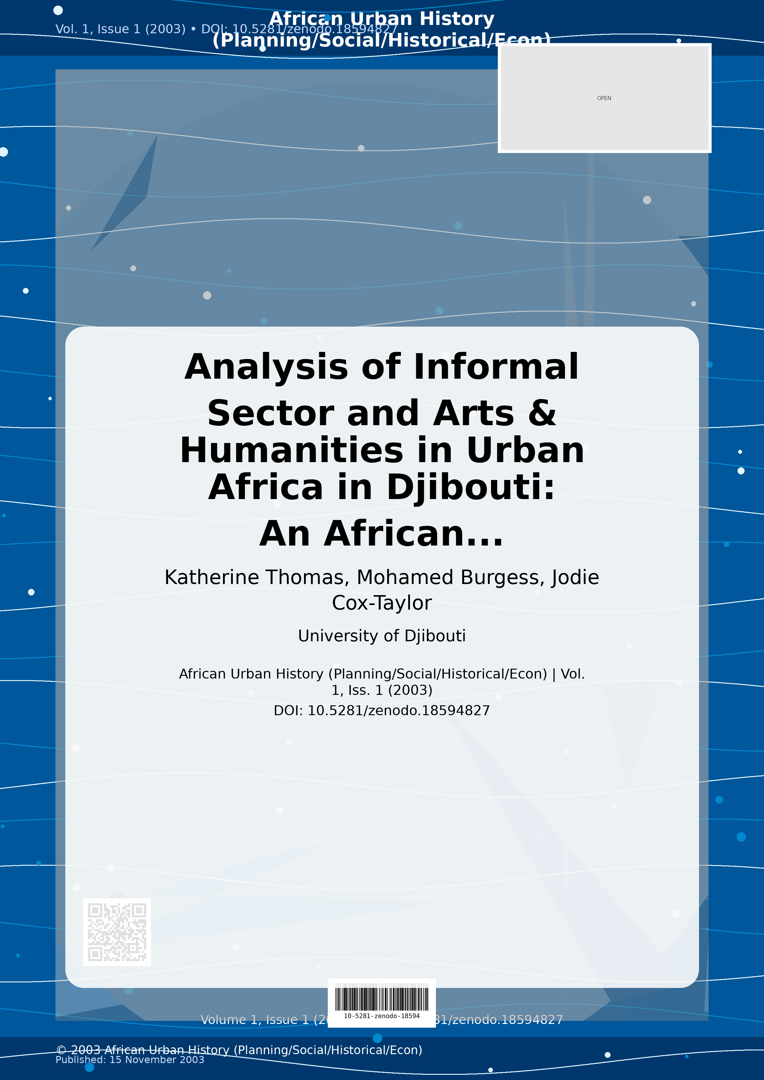 Cover image for: Analysis of Informal Sector and Arts & Humanities in Urban A