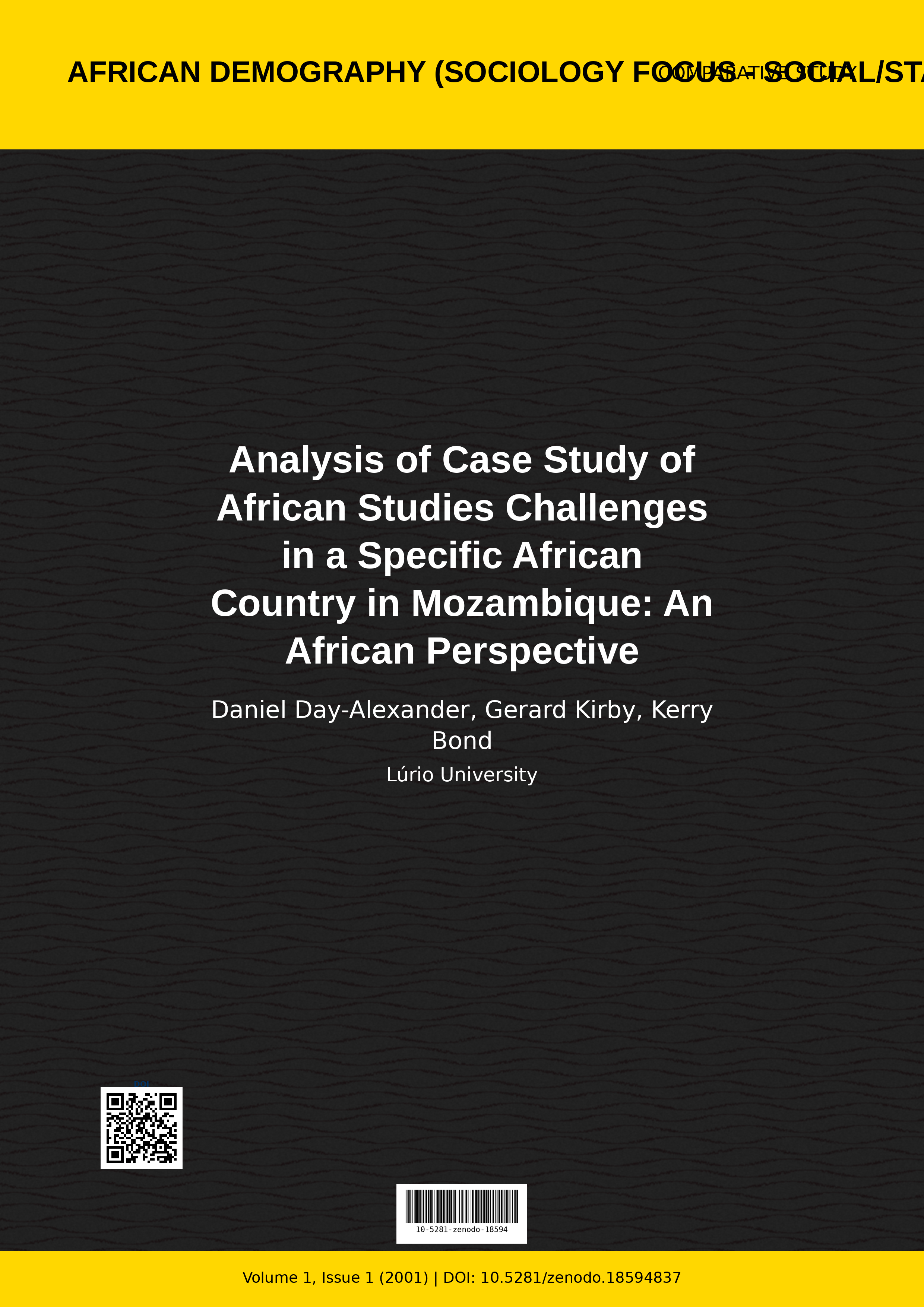 Cover image for: Analysis of Case Study of African Studies Challenges in a Sp