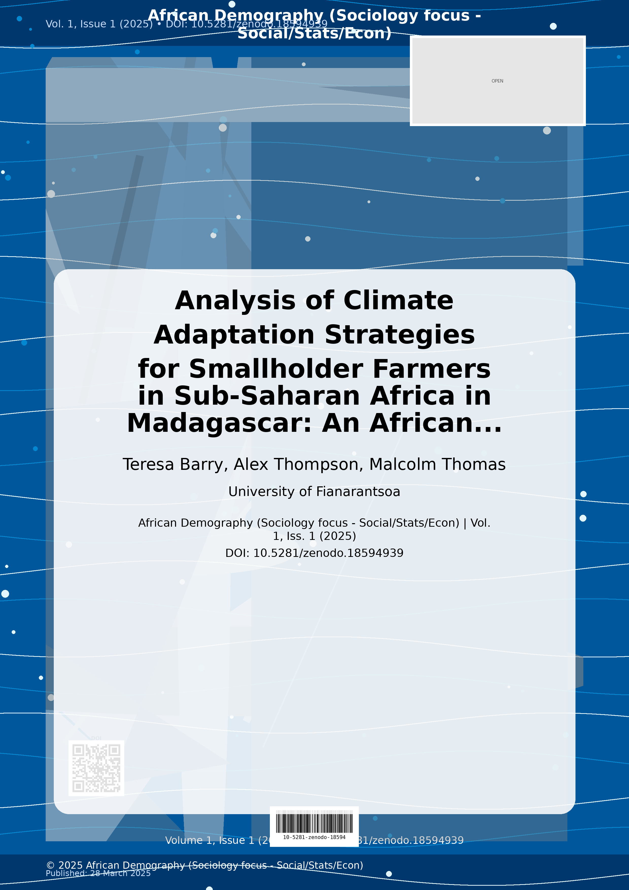 Cover image for: Analysis of Climate Adaptation Strategies for Smallholder Fa