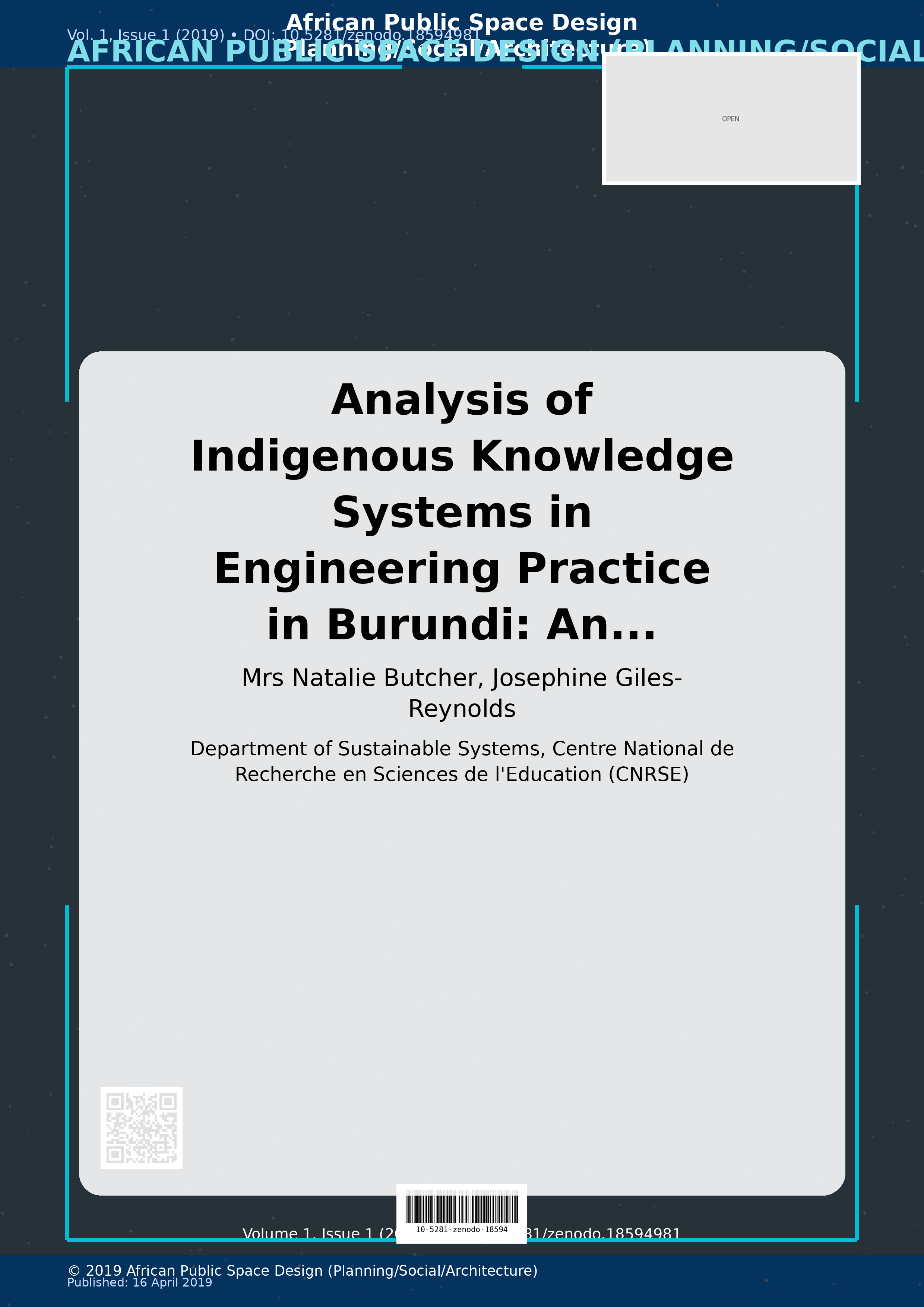 Cover image for: Analysis of Indigenous Knowledge Systems in Engineering Prac