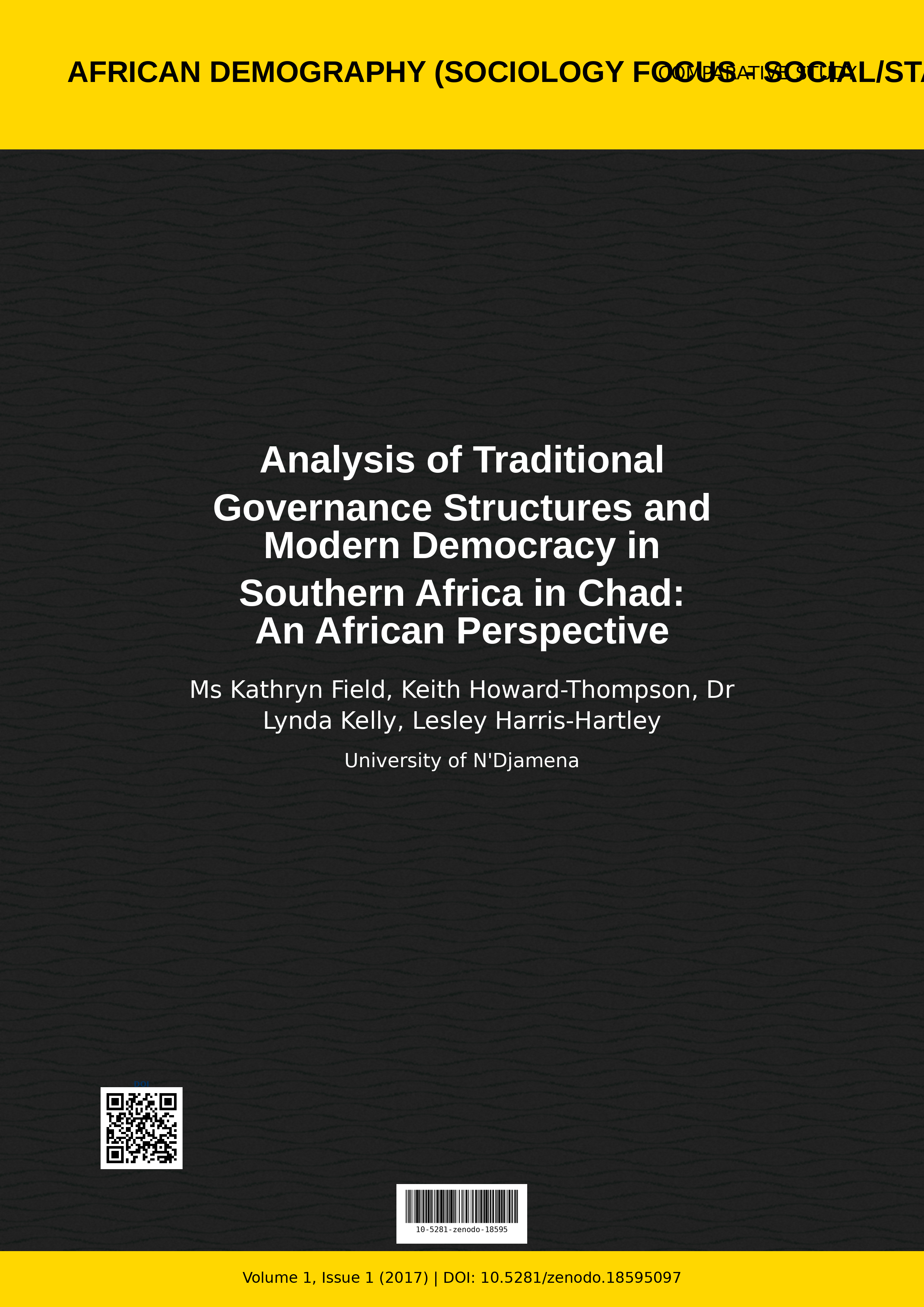 Cover image for: Analysis of Traditional Governance Structures and Modern Dem