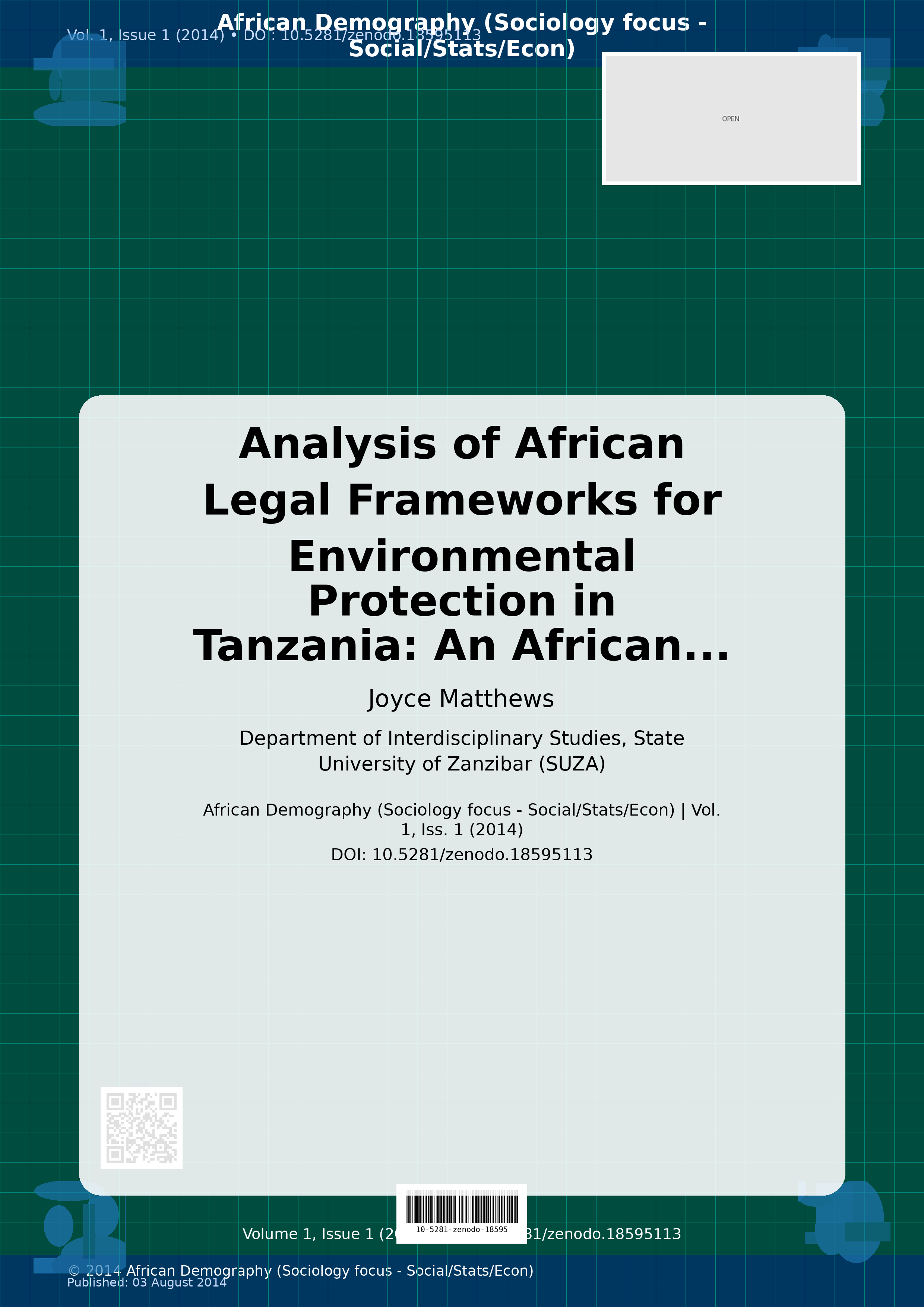 Cover image for: Analysis of African Legal Frameworks for Environmental Prote