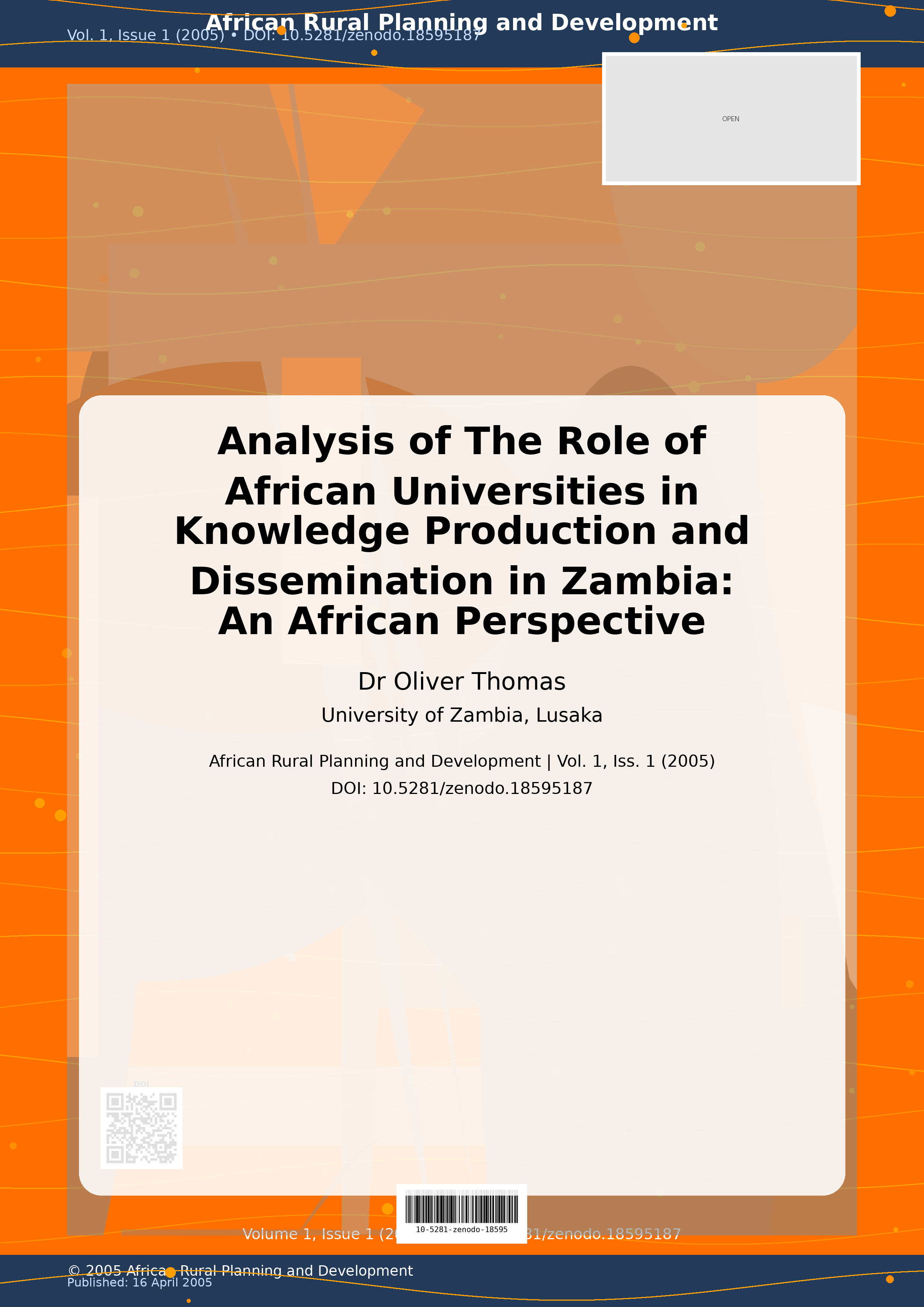 Cover image for: Analysis of The Role of African Universities in Knowledge Pr