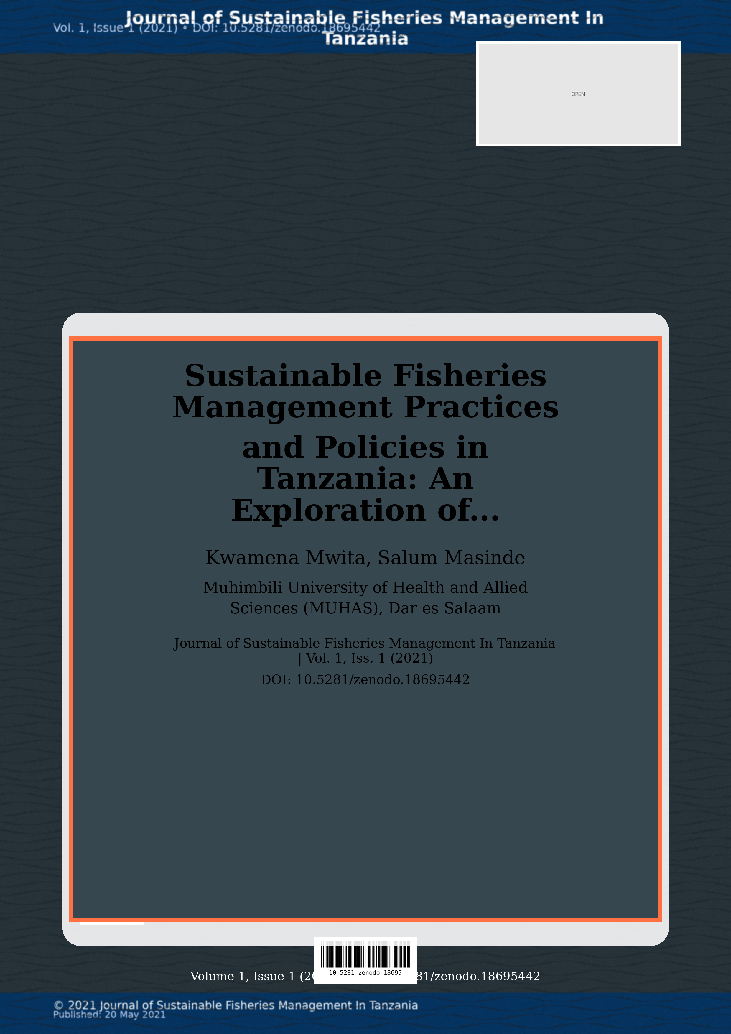 Cover image for: Sustainable Fisheries Management Practices and Policies in T