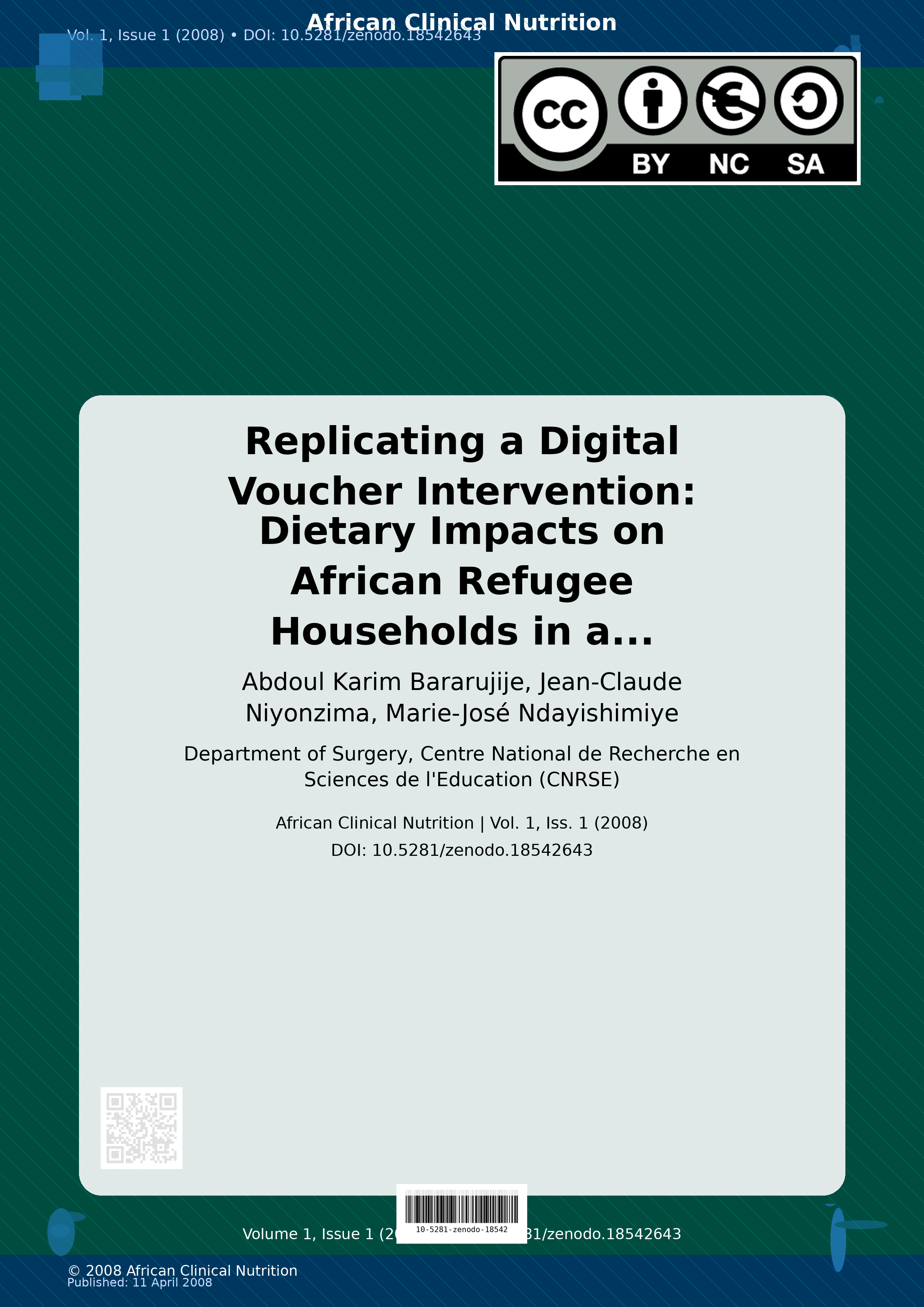 Cover image for: Replicating a Digital Voucher Intervention