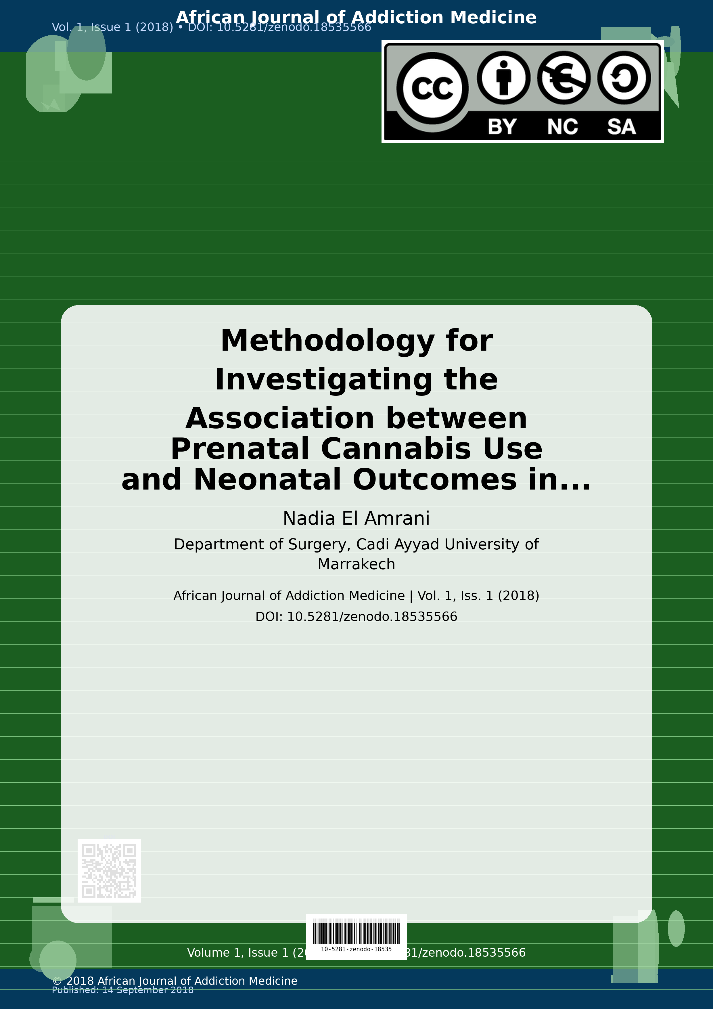 Cover image for: Methodology for Investigating the Association between Prenat